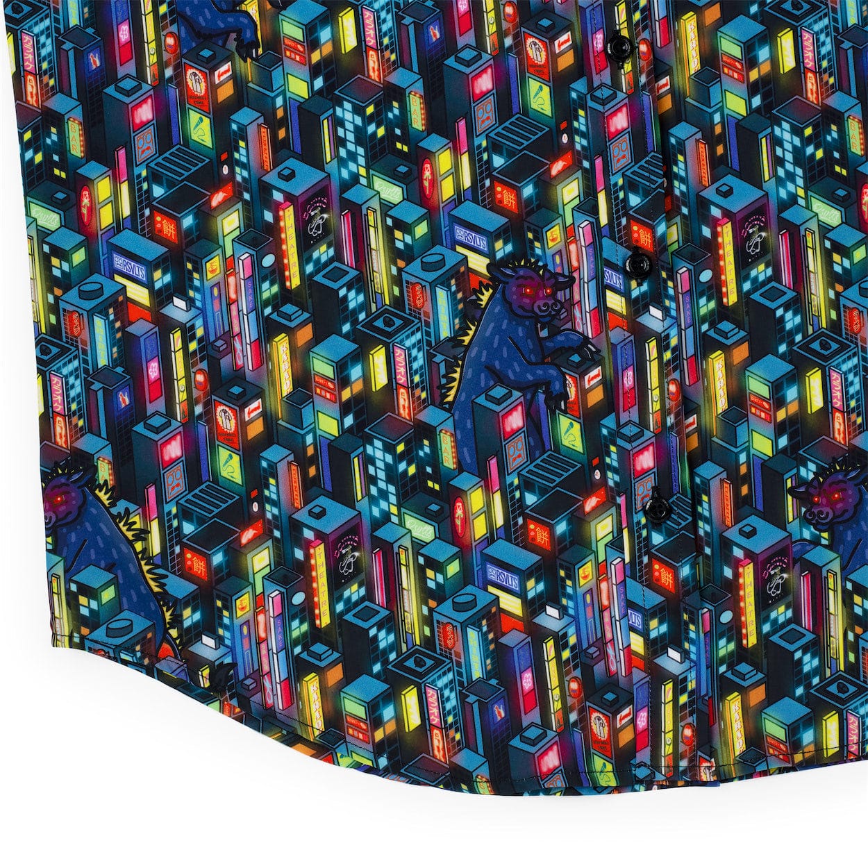 Justin Warner "Cow-crete Jungle" – KUNUFLEX Short Sleeve Shirt - Image 8