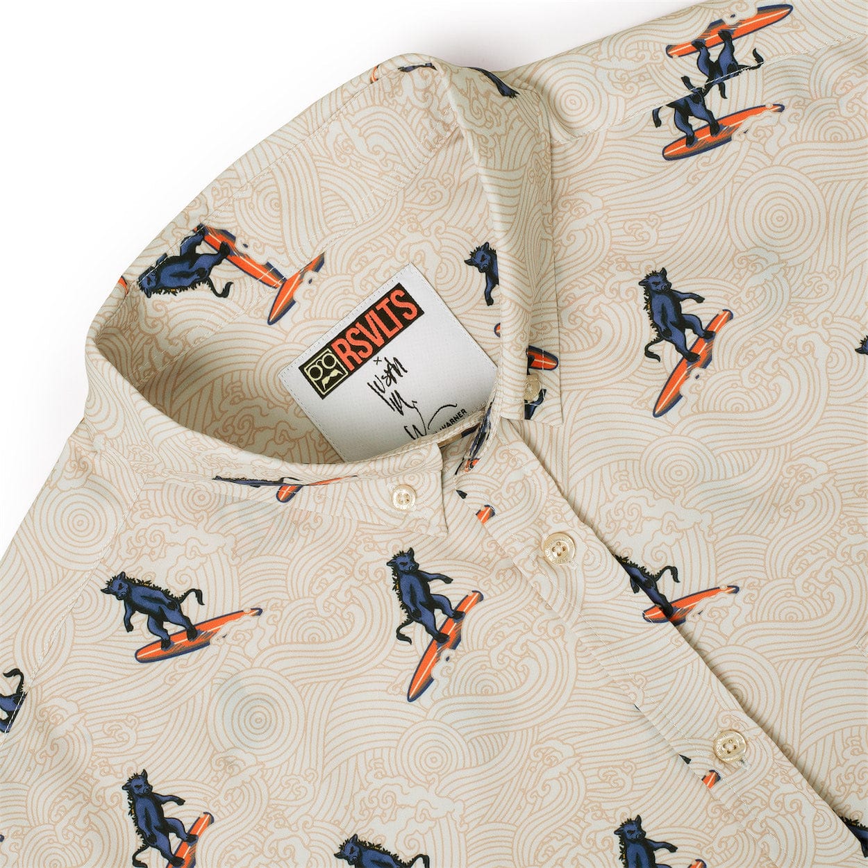 Justin Warner "Surf ‘n’ Turf" – KUNUFLEX Short Sleeve Shirt - Image 5