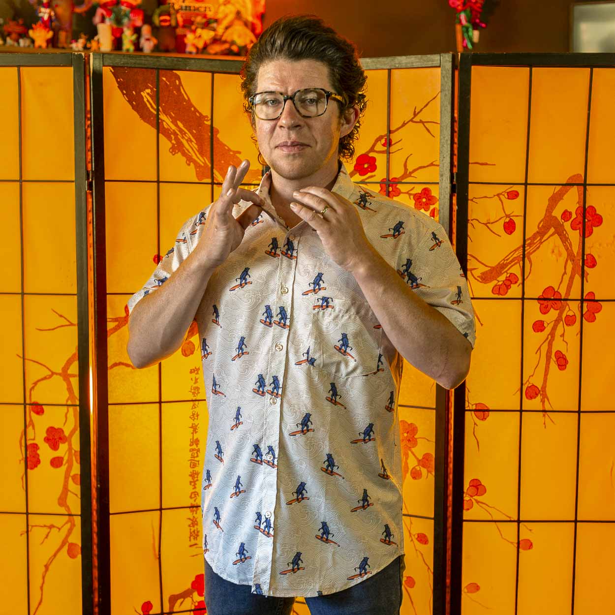 Justin Warner "Surf ‘n’ Turf" – KUNUFLEX Short Sleeve Shirt - Image 6