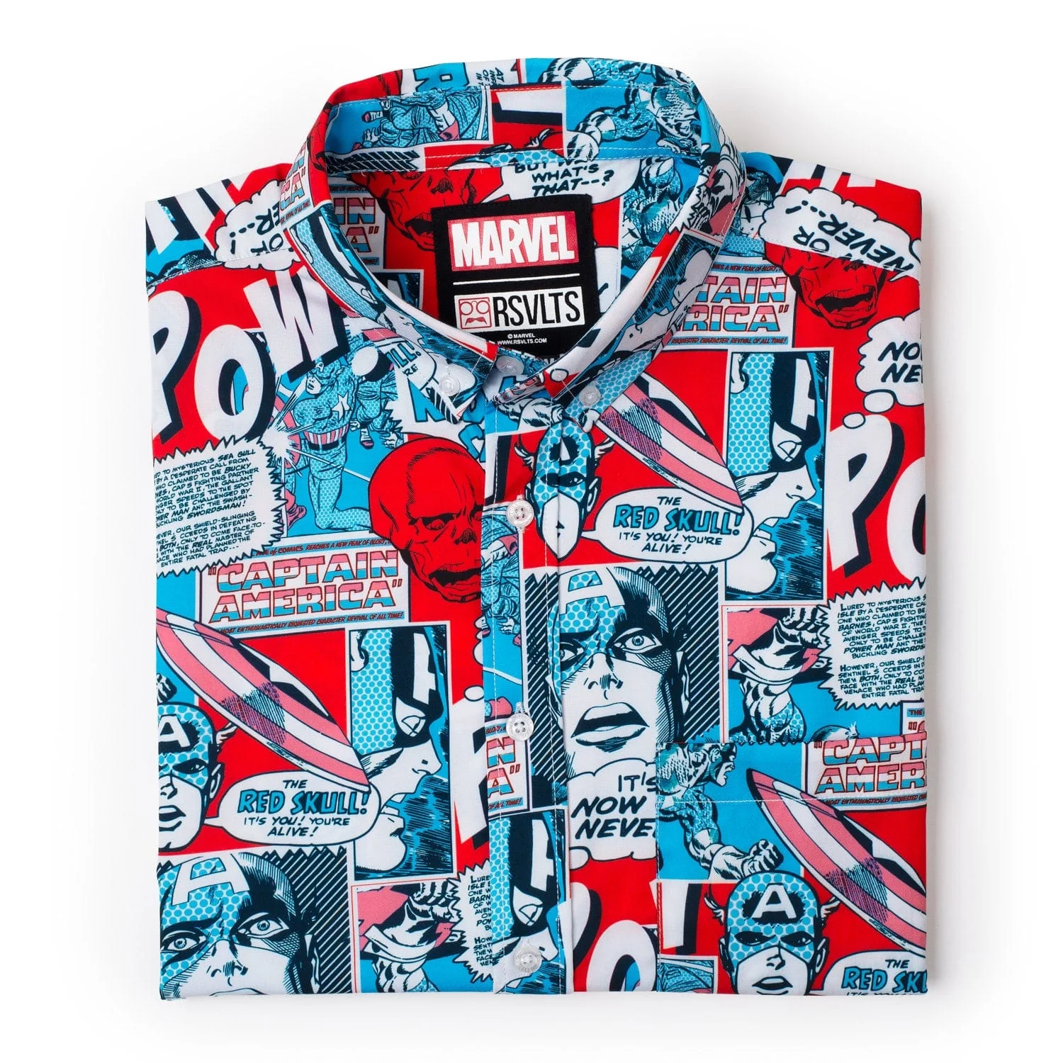 Captain America "The First Avenger" – KUNUFLEX Short Sleeve Shirt - Image 10