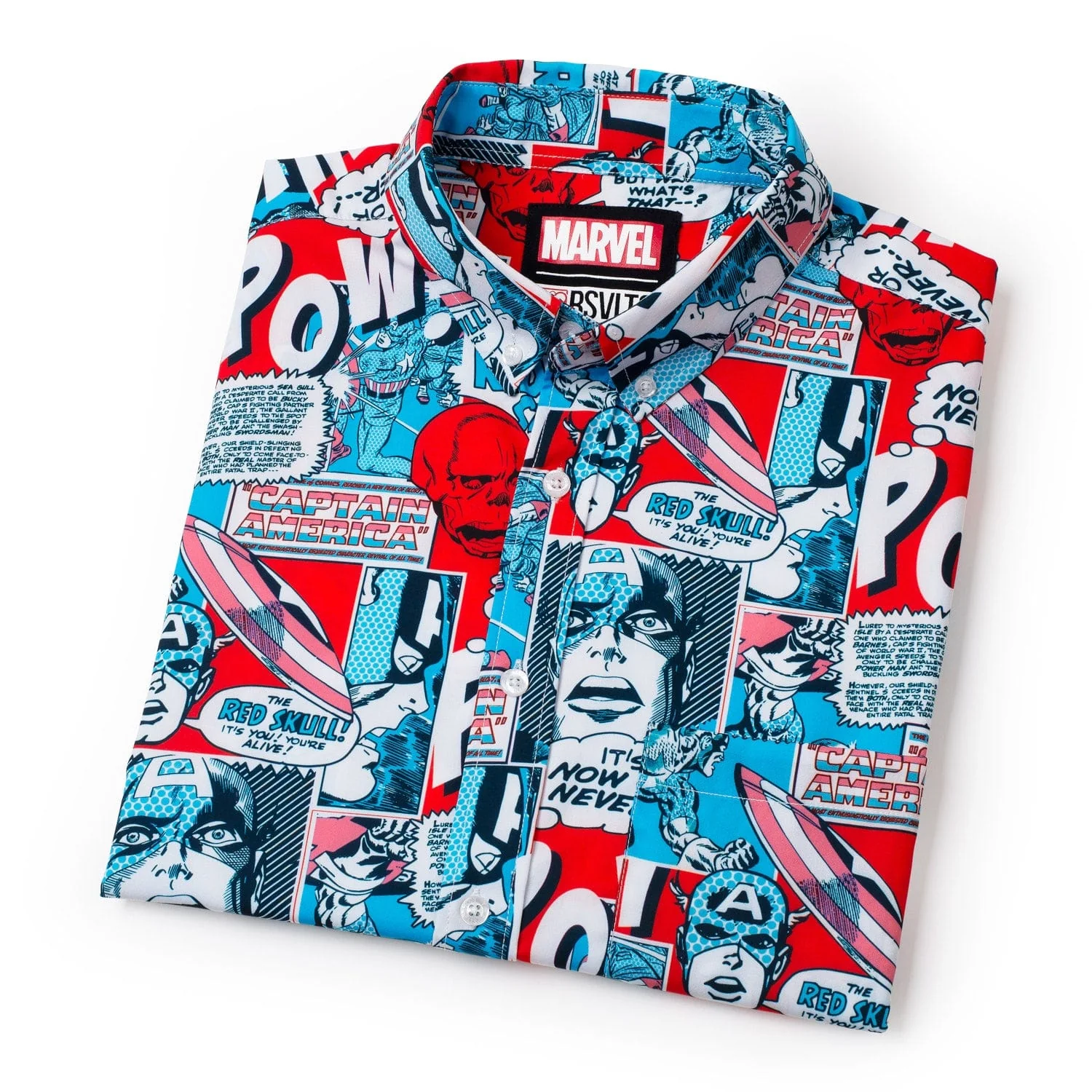Captain America "The First Avenger" – KUNUFLEX Short Sleeve Shirt - Image 11