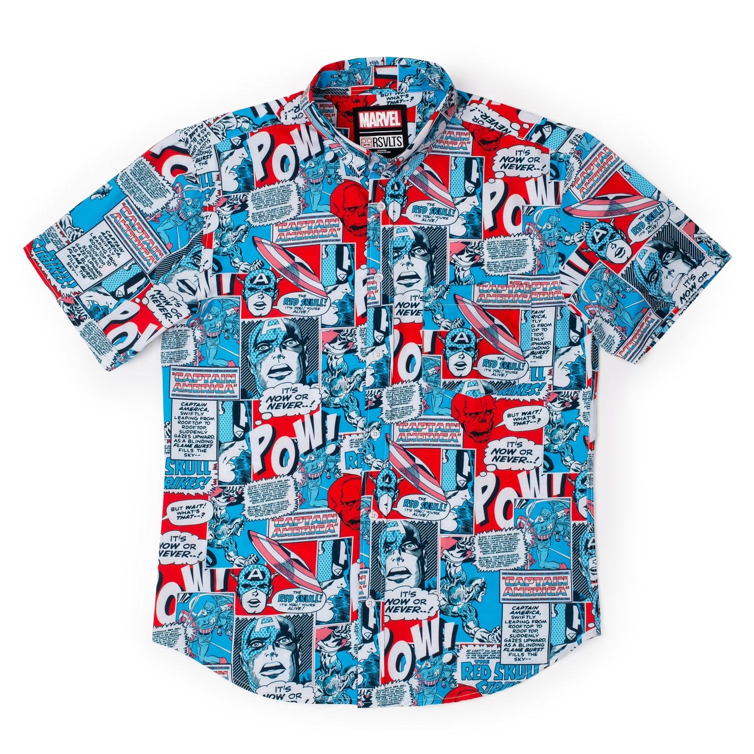 Captain America "The First Avenger" – KUNUFLEX Short Sleeve Shirt - Image 3