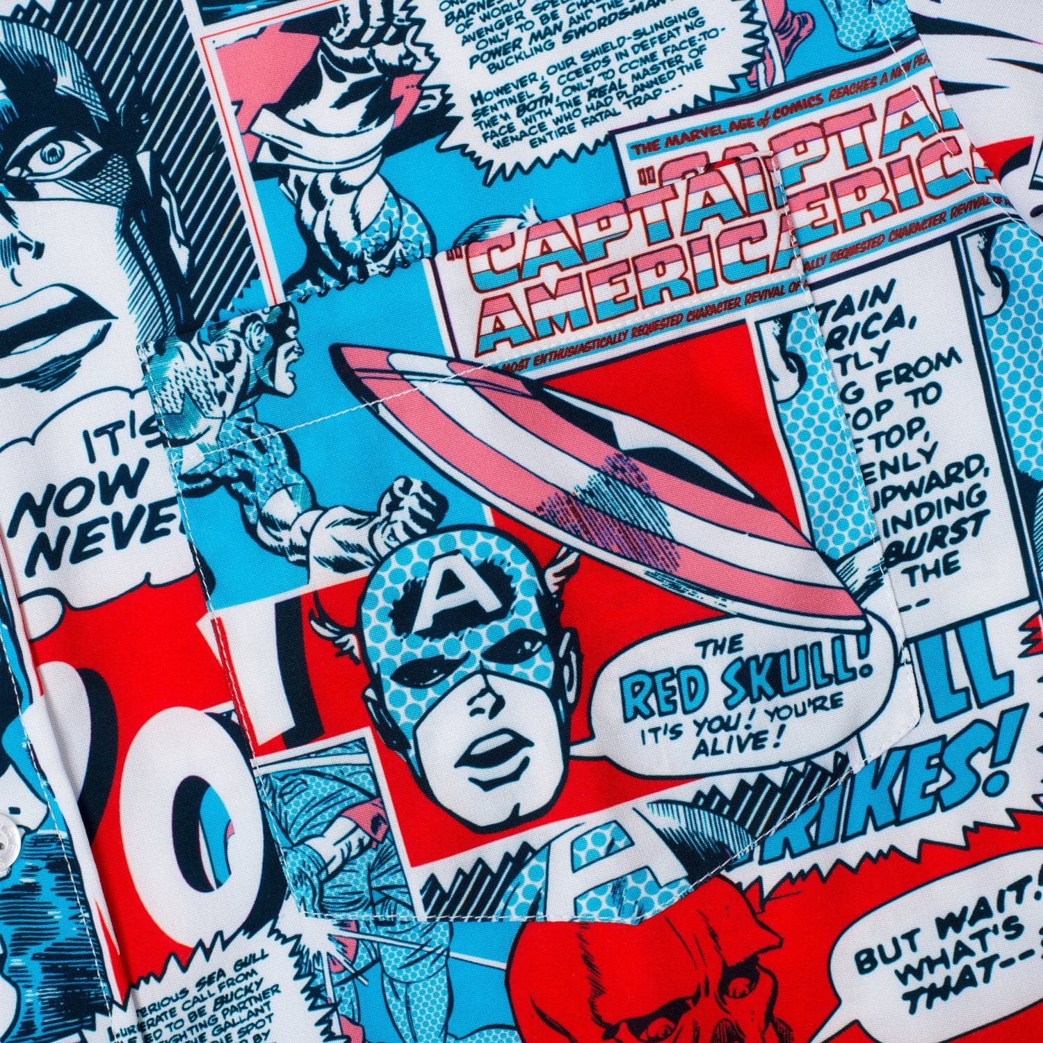 Captain America "The First Avenger" – KUNUFLEX Short Sleeve Shirt - Image 4