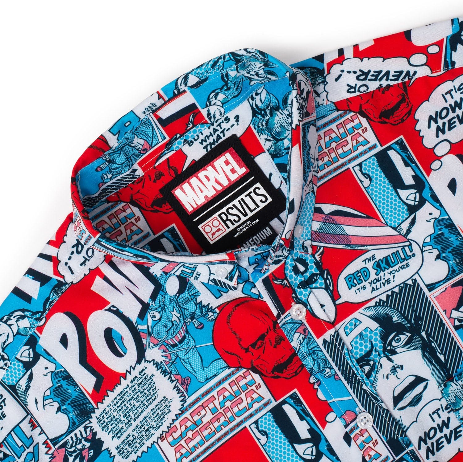 Captain America "The First Avenger" – KUNUFLEX Short Sleeve Shirt - Image 8