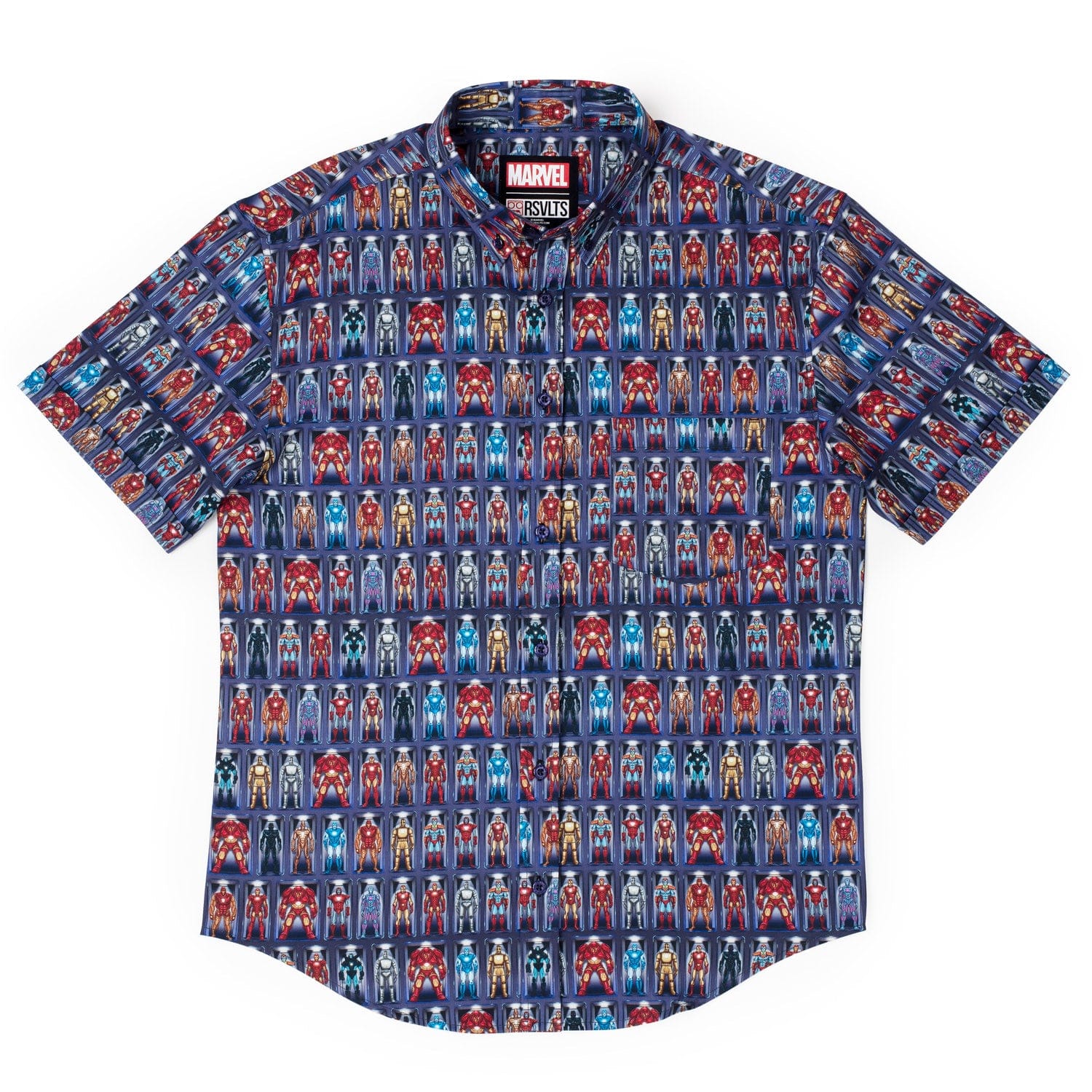 Iron Man “Hall of Armor” – KUNUFLEX Short Sleeve Shirt - Image 3