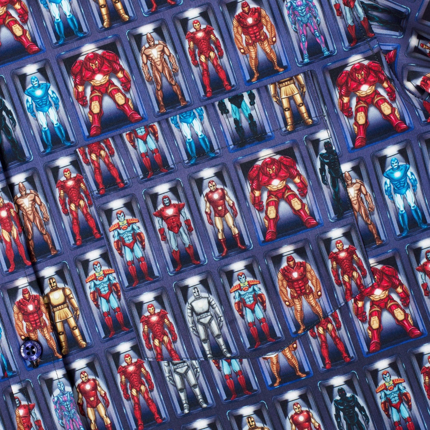 Iron Man “Hall of Armor” – KUNUFLEX Short Sleeve Shirt - Image 4