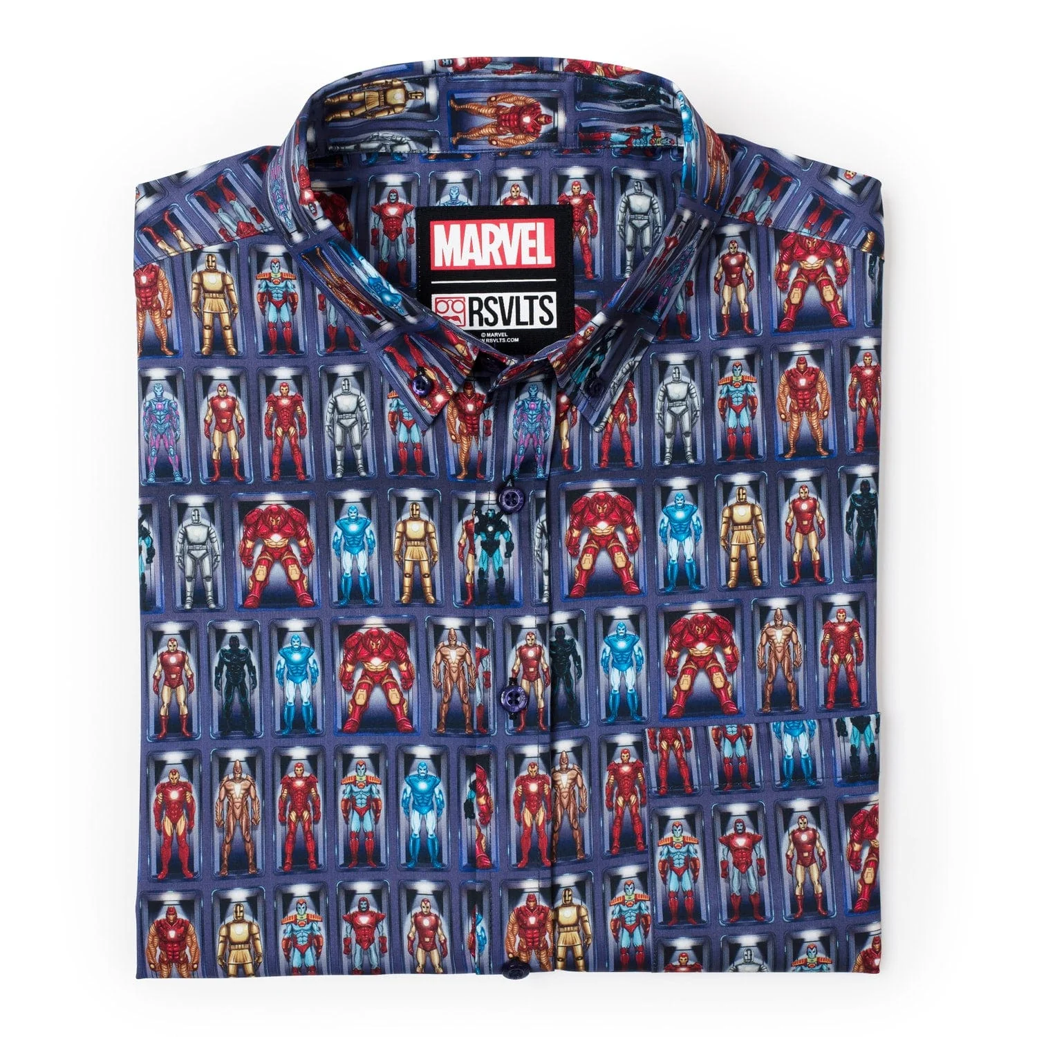 Iron Man “Hall of Armor” – KUNUFLEX Short Sleeve Shirt - Image 9
