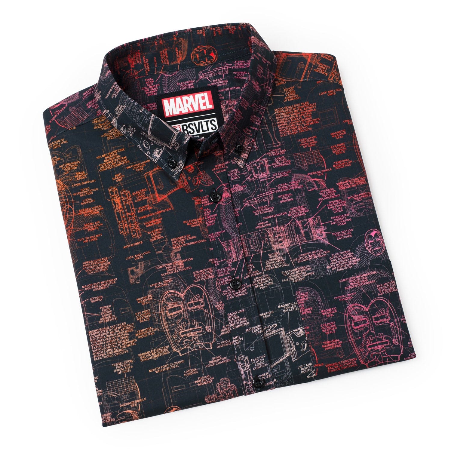 Iron Man “The J.A.R.V.I.S.” – KUNUFLEX Short Sleeve Shirt - Image 11