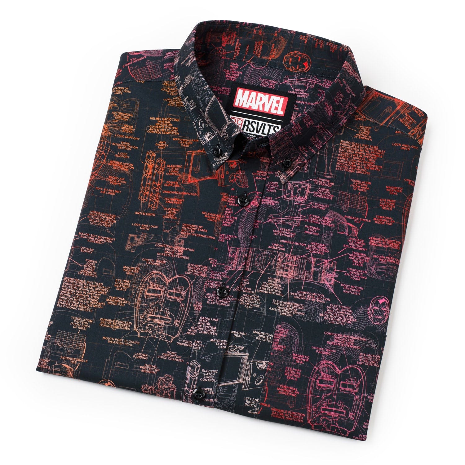 Iron Man “The J.A.R.V.I.S.” – KUNUFLEX Short Sleeve Shirt - Image 12