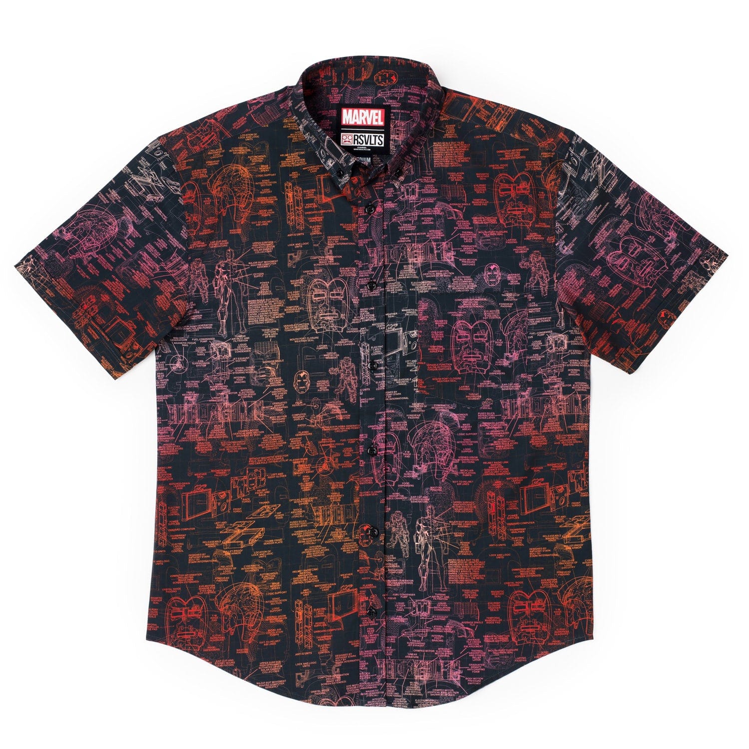 Iron Man “The J.A.R.V.I.S.” – KUNUFLEX Short Sleeve Shirt - Image 3