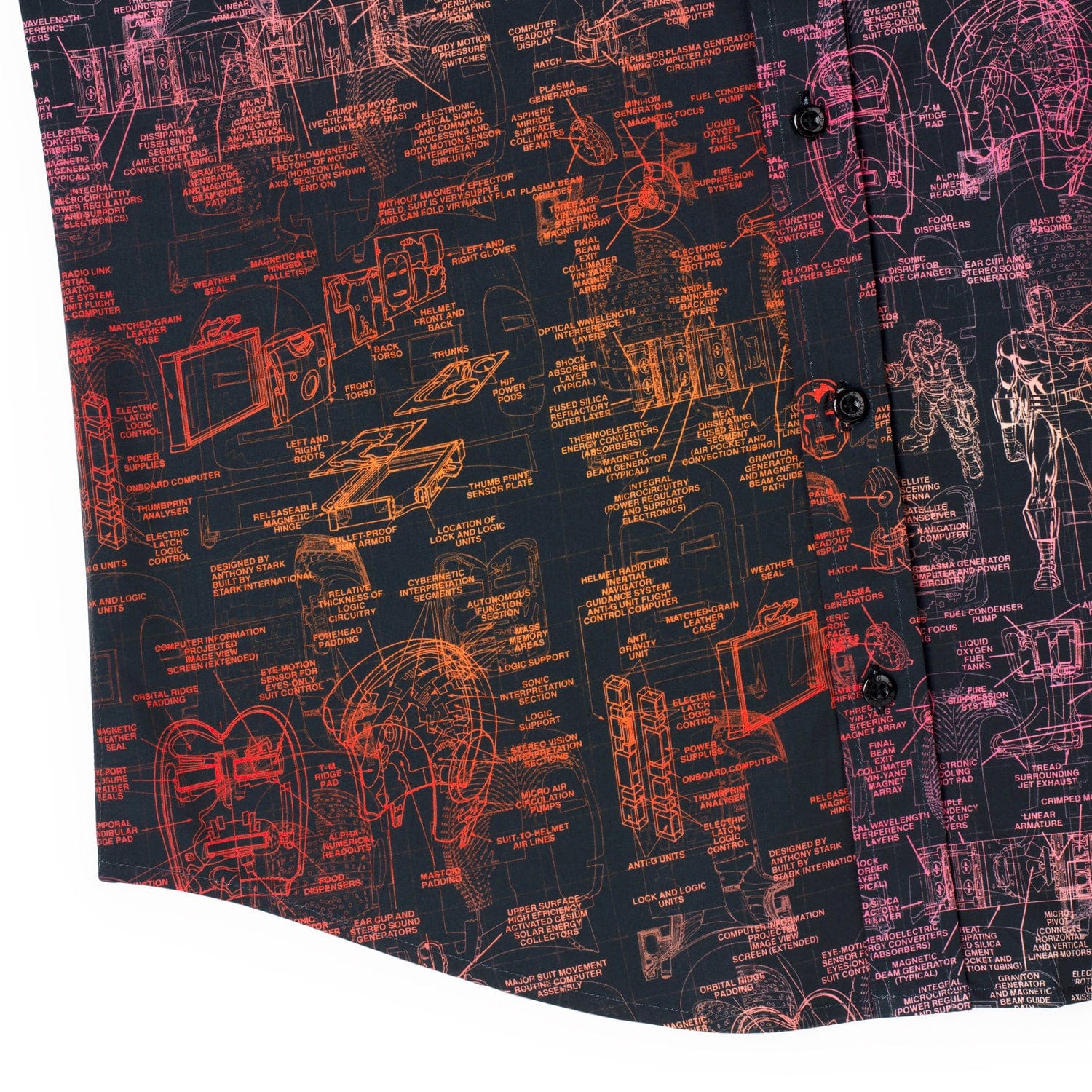 Iron Man “The J.A.R.V.I.S.” – KUNUFLEX Short Sleeve Shirt - Image 8