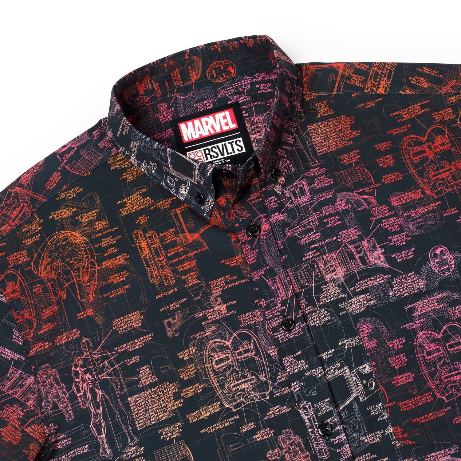 Iron Man “The J.A.R.V.I.S.” – KUNUFLEX Short Sleeve Shirt - Image 9