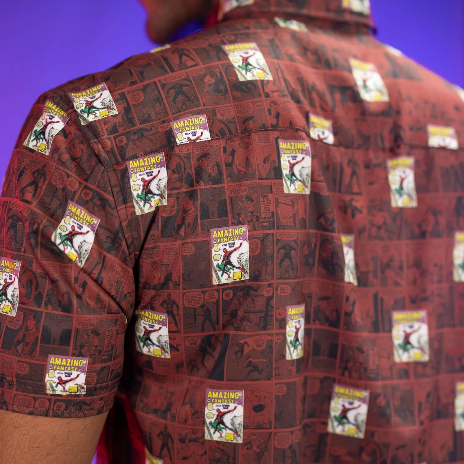 Spider-Man "Amazing Fantasy" – KUNUFLEX Short Sleeve Shirt - Image 11