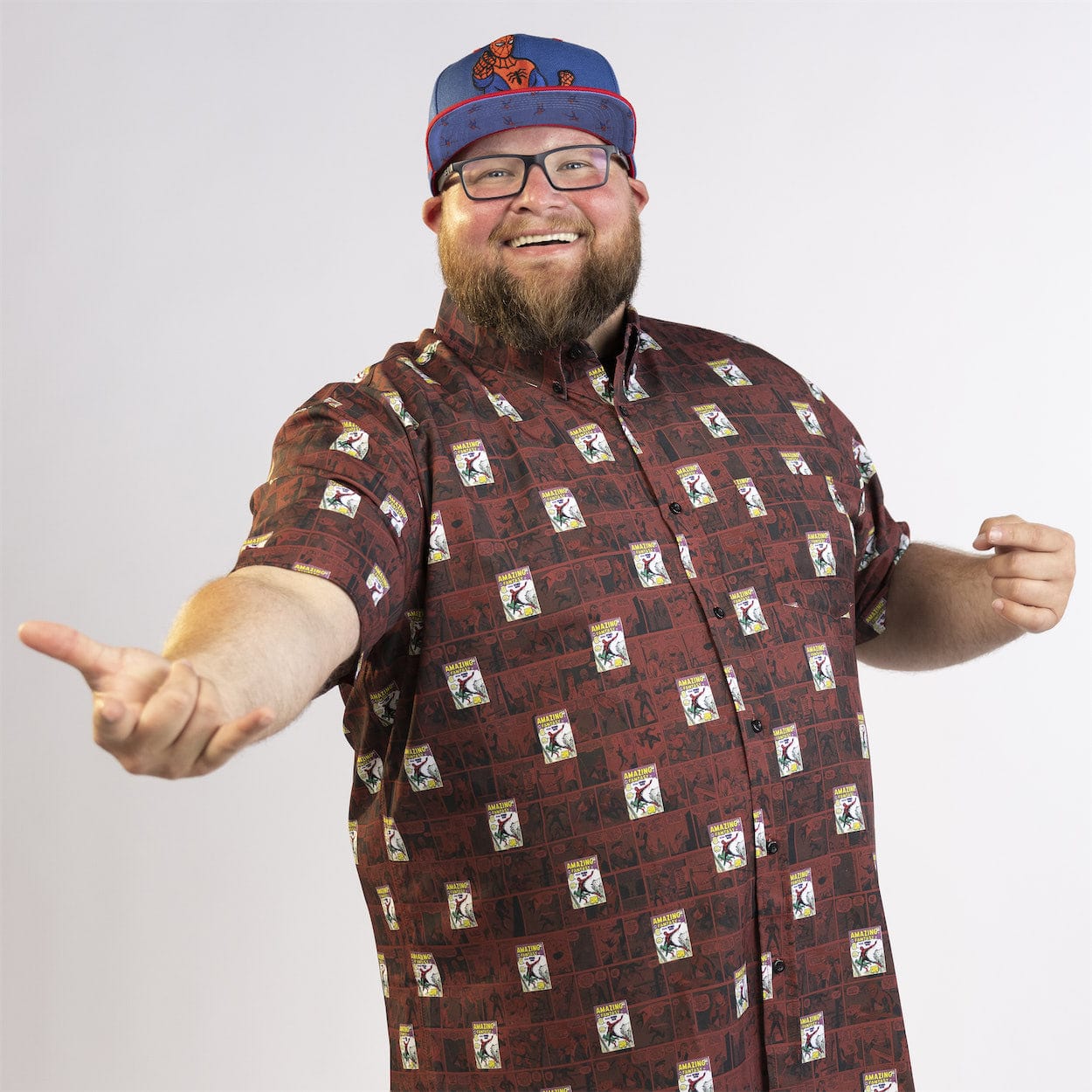 Spider-Man "Amazing Fantasy" – KUNUFLEX Short Sleeve Shirt - Image 16