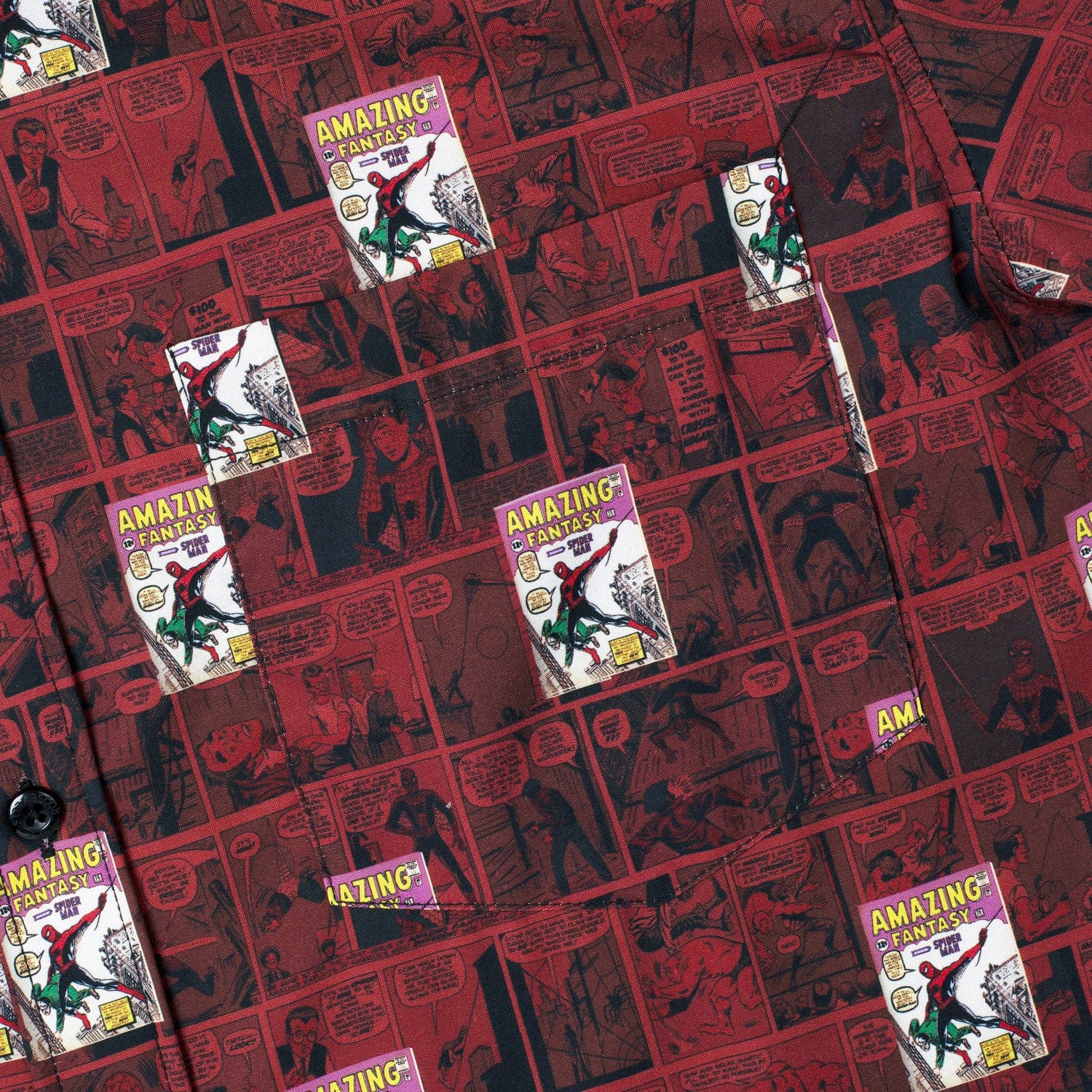 Spider-Man "Amazing Fantasy" – KUNUFLEX Short Sleeve Shirt - Image 4