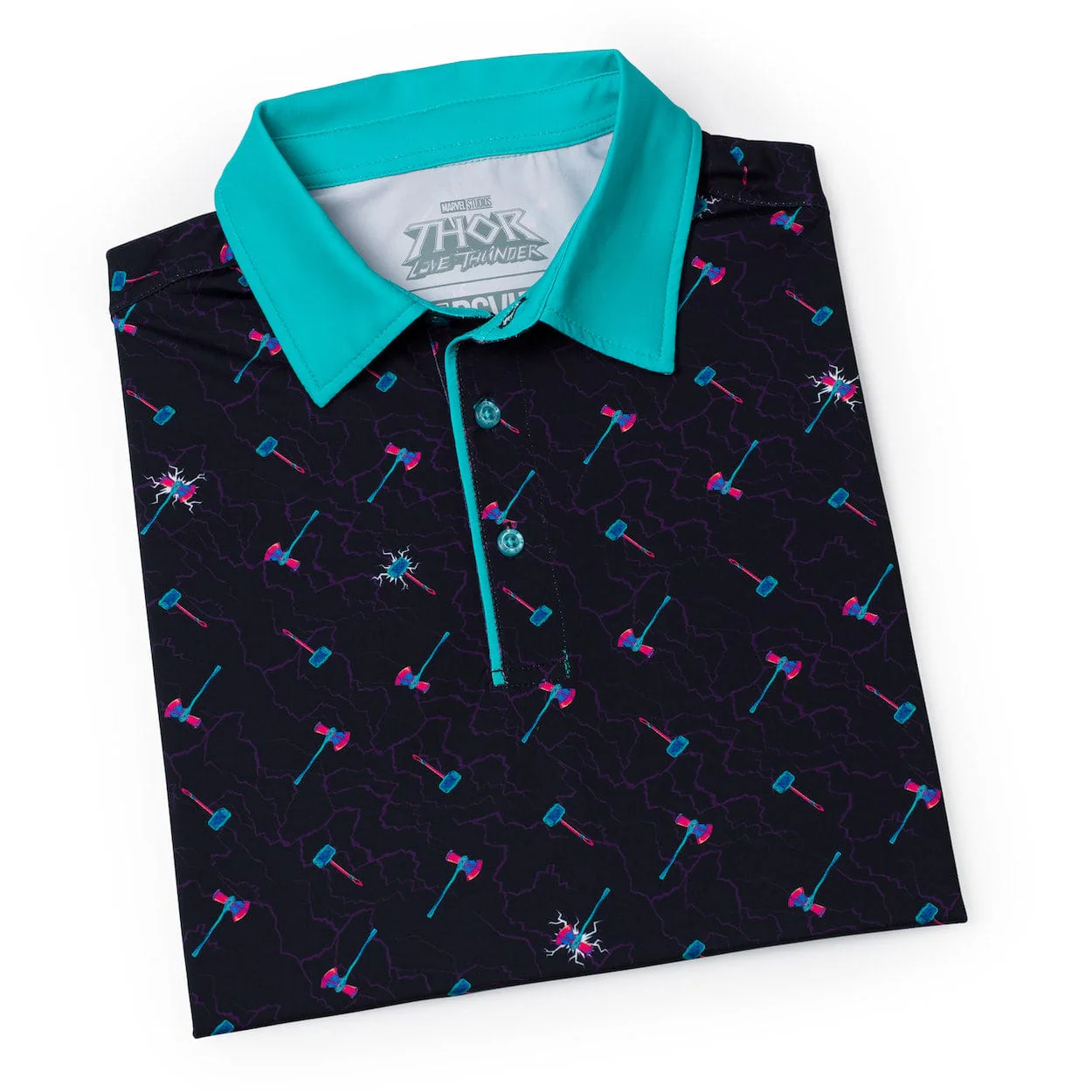 Thor “Mjolnir & Stormbreaker” – All-Day Polo - Image 6