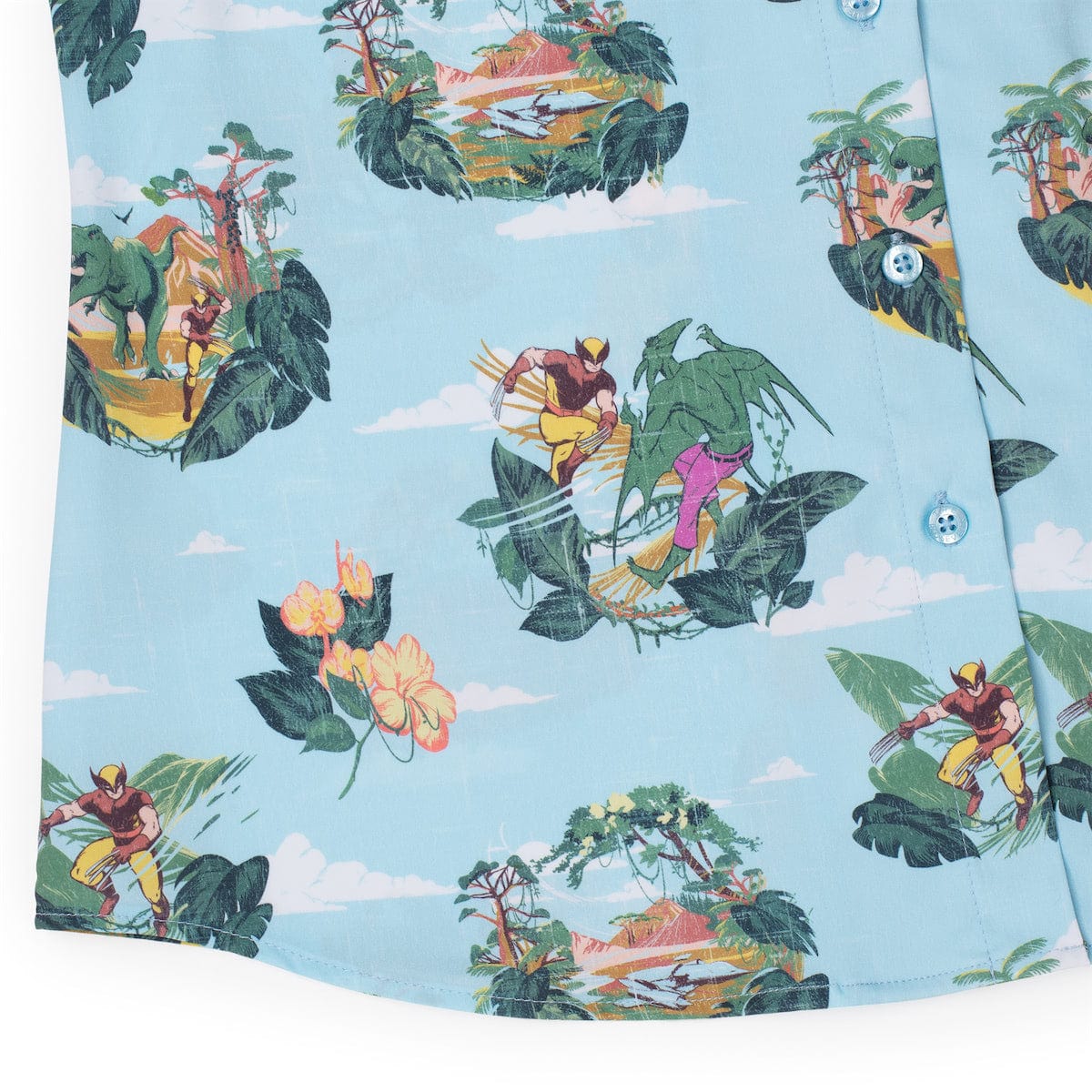 X-Men “Savage Land” – Women's KUNUFLEX Short Sleeve Shirt - Image 4