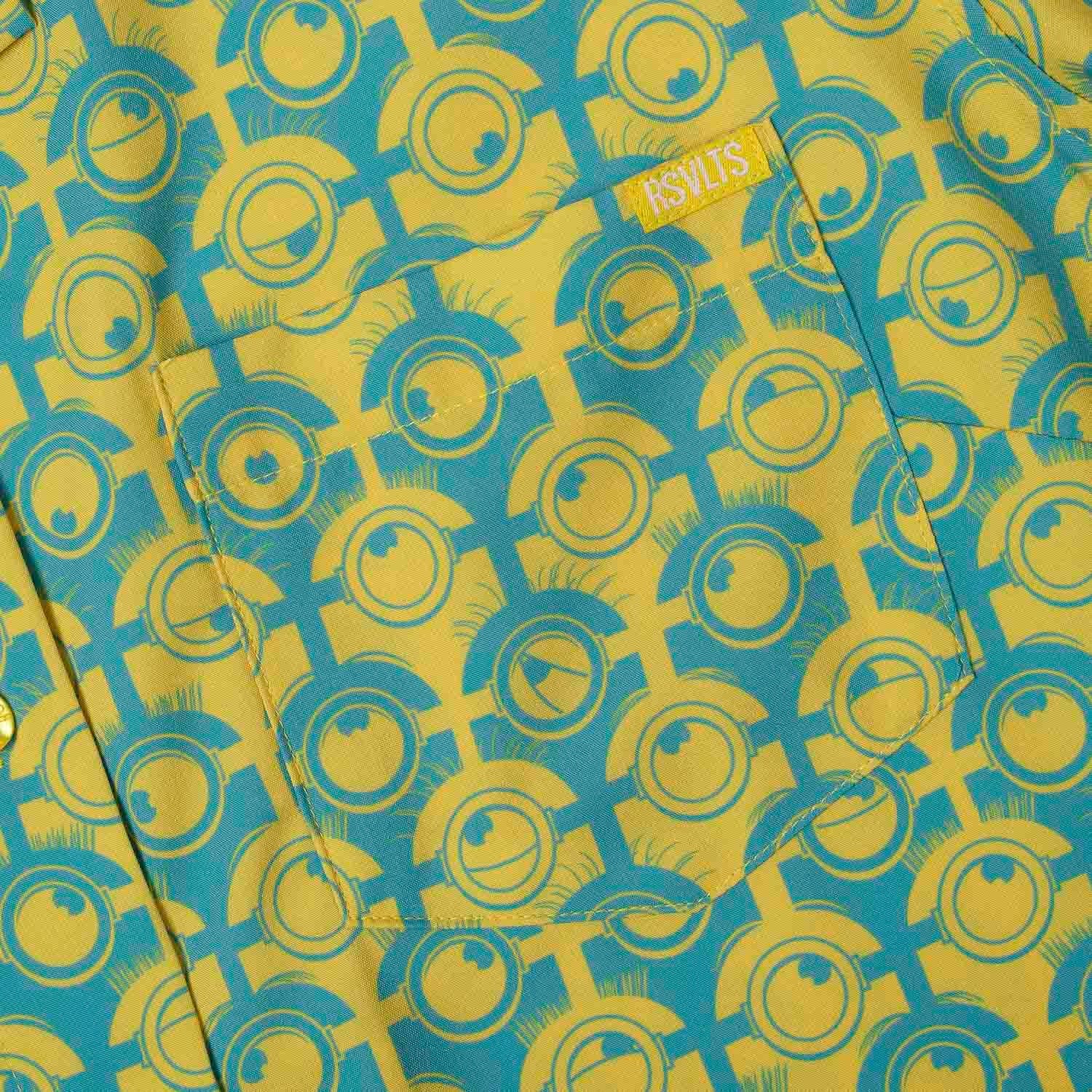 Minions "For Your Eye Only" – Women's KUNUFLEX Short Sleeve Shirt - Image 4