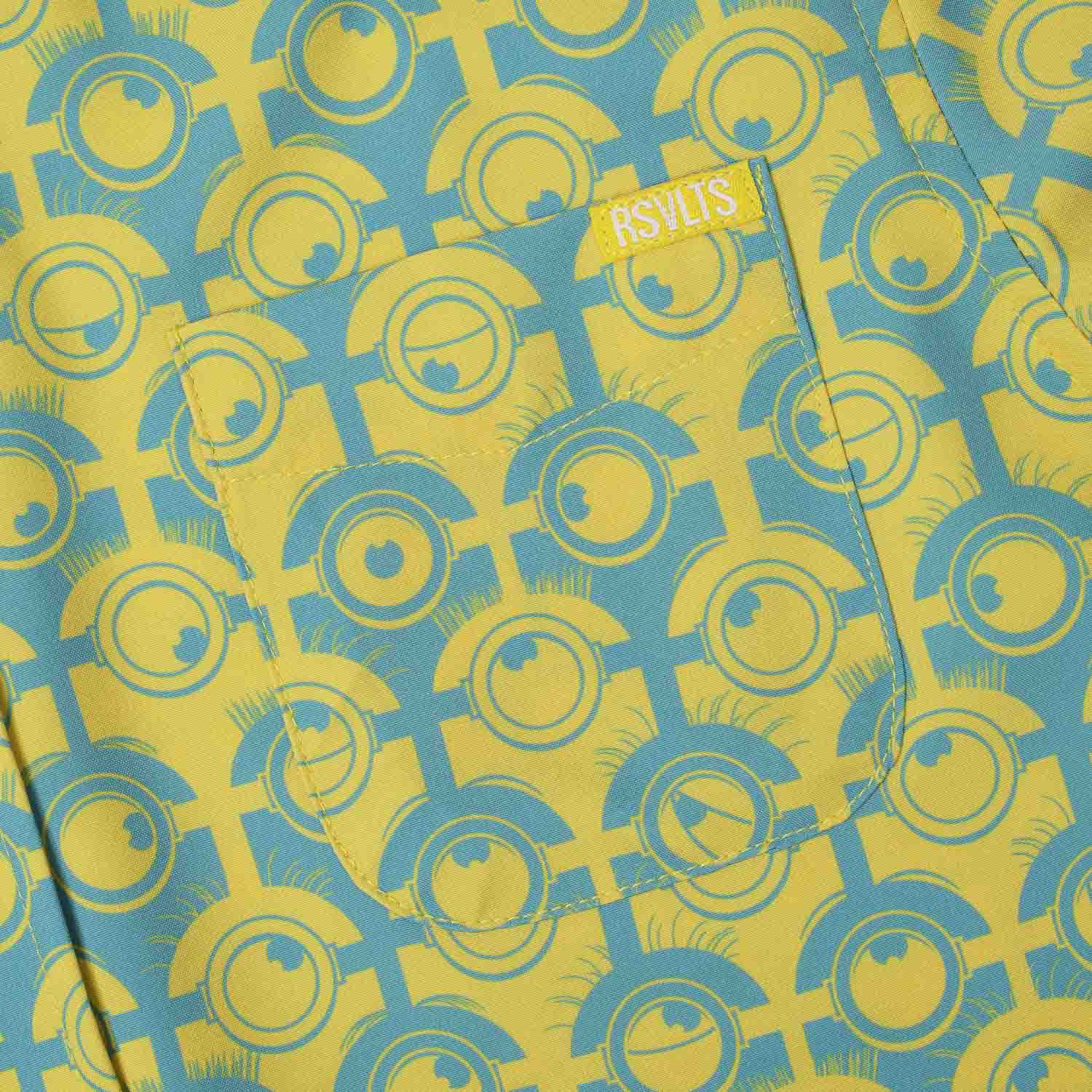 Minions "For Your Eye Only" – Youth KUNUFLEX Short Sleeve Shirt - Image 4