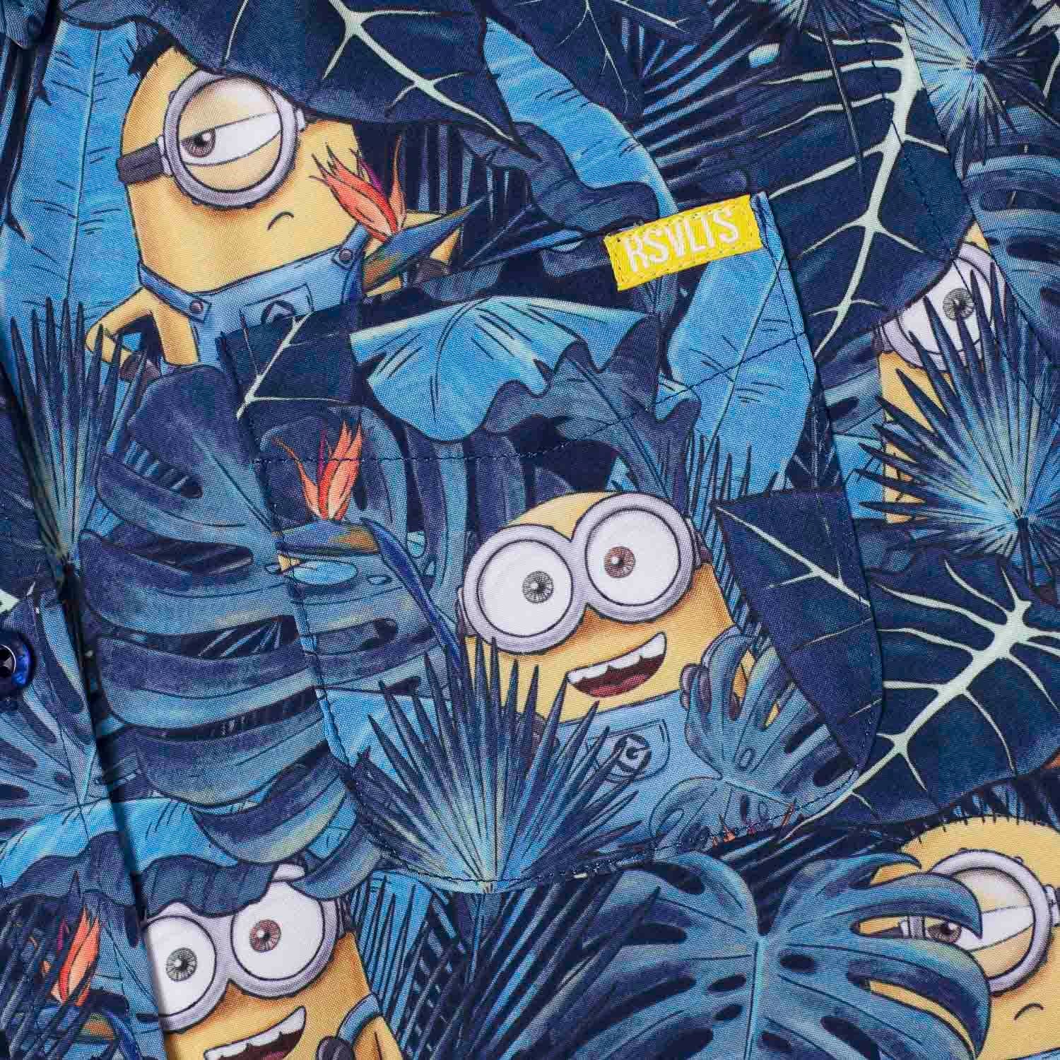 Minions “In Search of BA NA NA” – Youth KUNUFLEX Short Sleeve Shirt - Image 4