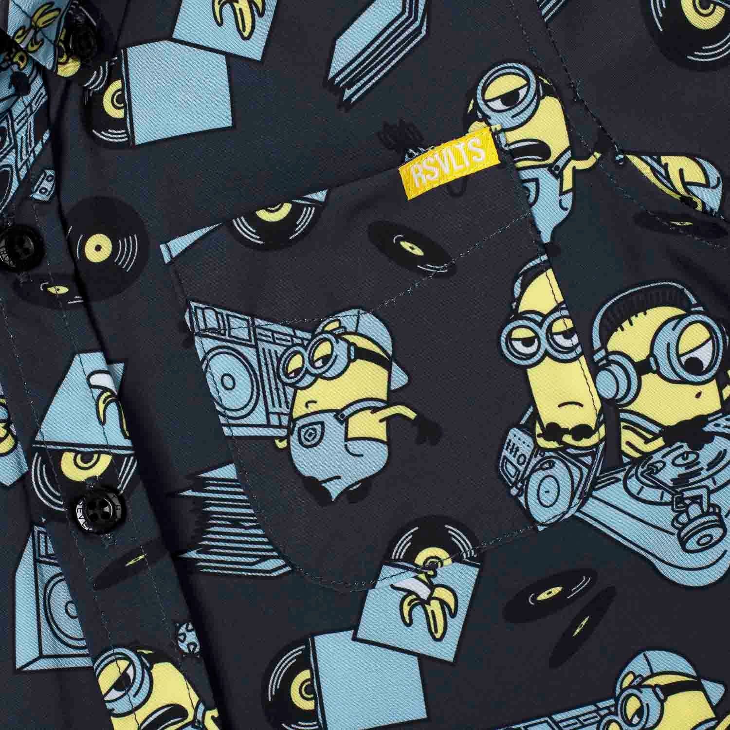 Minions “Minionmix” – Preschooler KUNUFLEX Short Sleeve Shirt - Image 4