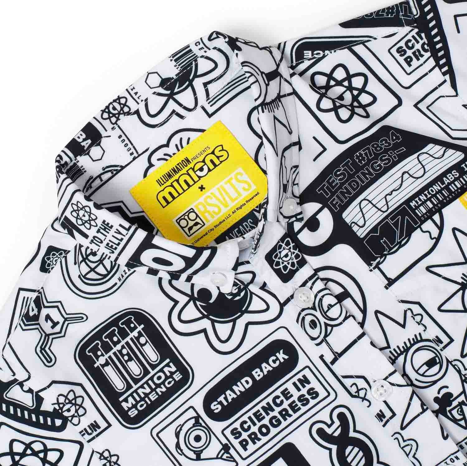 Minions "Zero Days Without Accident" – Preschooler KUNUFLEX Short Sleeve Shirt - Image 3