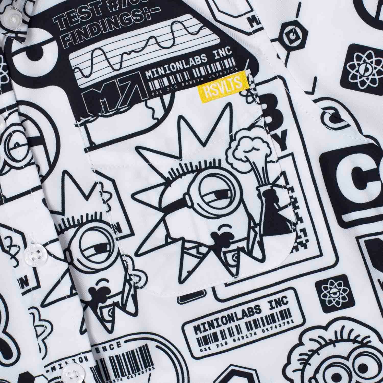 Minions "Zero Days Without Accident" – Preschooler KUNUFLEX Short Sleeve Shirt - Image 4