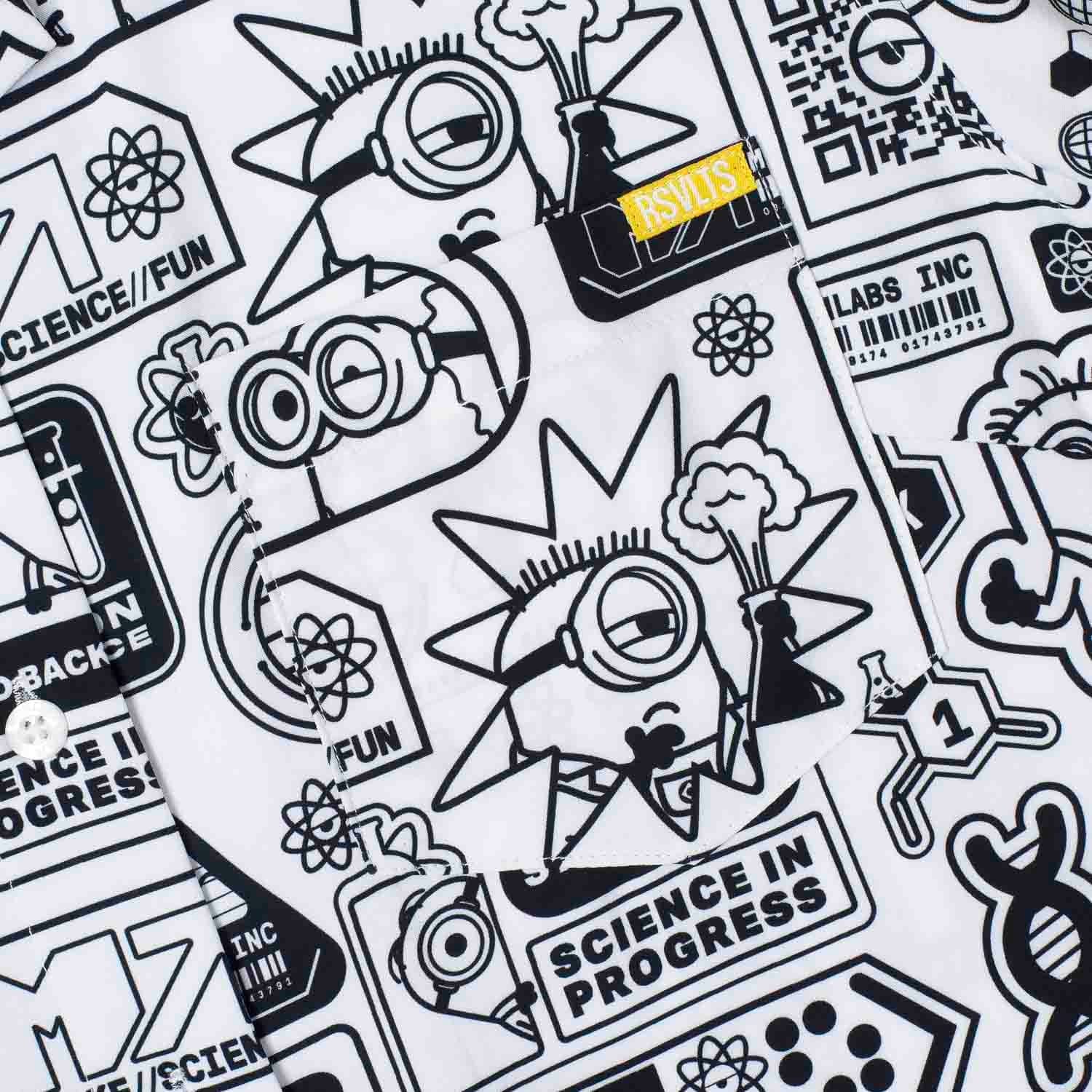 Minions "Zero Days Without Accident" – Women's KUNUFLEX Short Sleeve Shirt - Image 3