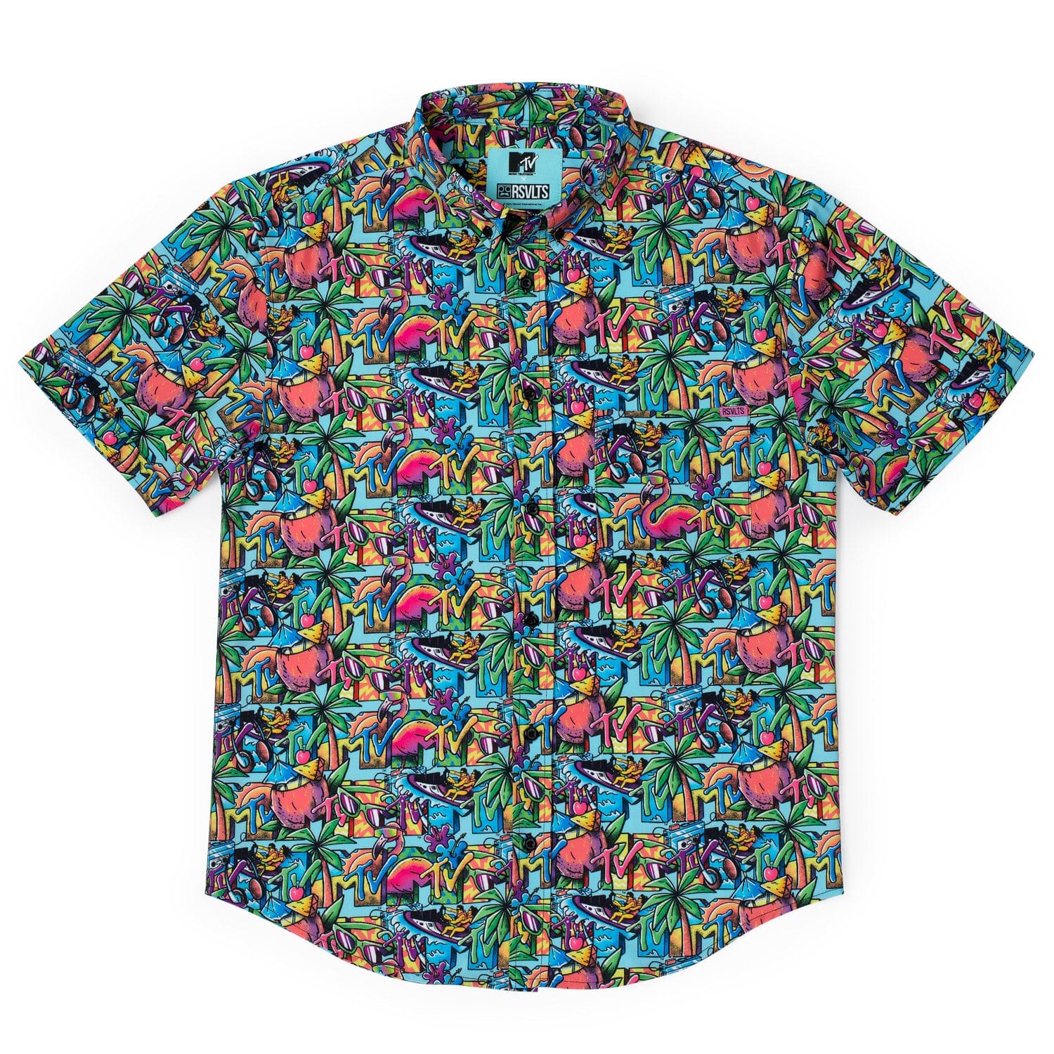 MTV “Cancun” – KUNUFLEX Short Sleeve Shirt - Image 3