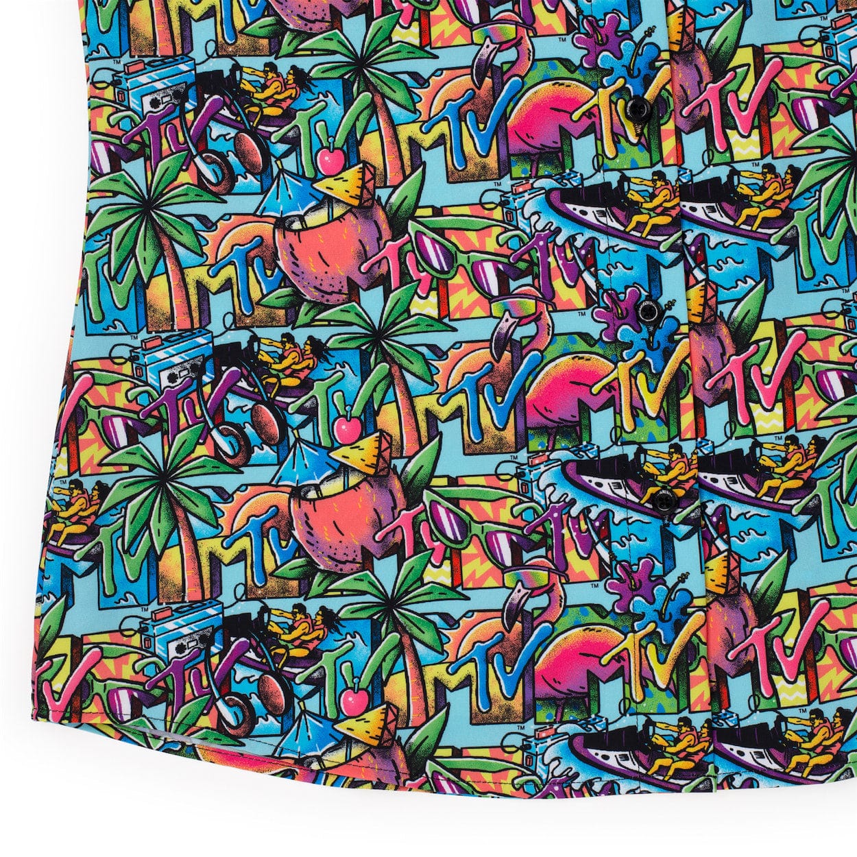 MTV “Cancun” – Women's KUNUFLEX Short Sleeve Shirt - Image 5