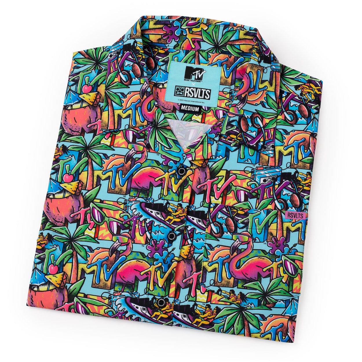 MTV “Cancun” – Women's KUNUFLEX Short Sleeve Shirt - Image 9