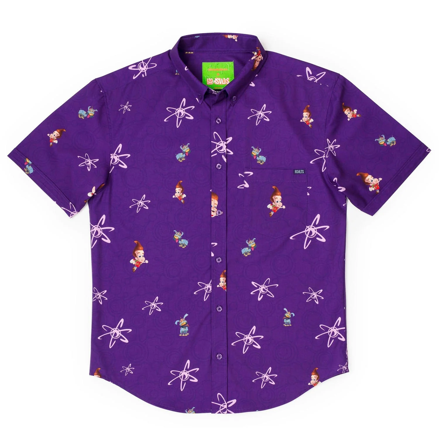 Jimmy Neutron "Brain Blast" – KUNUFLEX Short Sleeve Shirt - Image 3