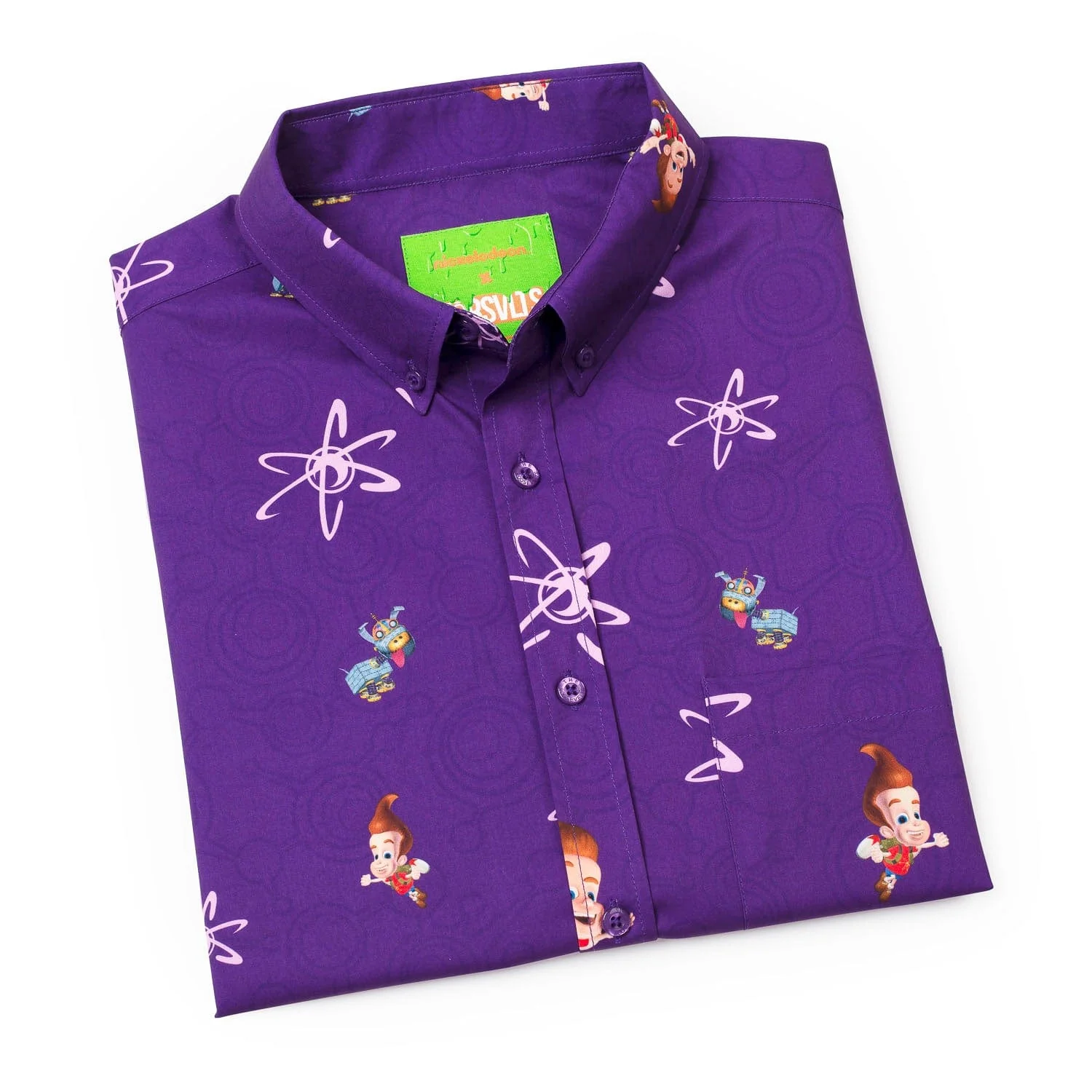 Jimmy Neutron "Brain Blast" – KUNUFLEX Short Sleeve Shirt - Image 8