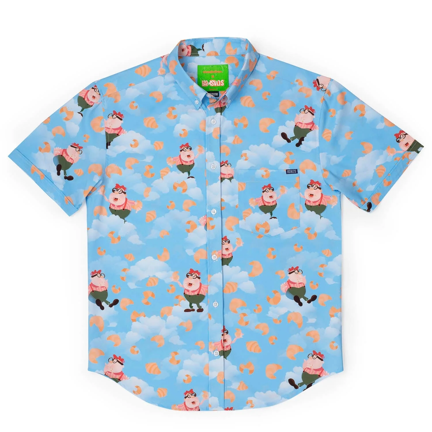 Jimmy Neutron "Carl's Croissants" – KUNUFLEX Short Sleeve Shirt - Image 3
