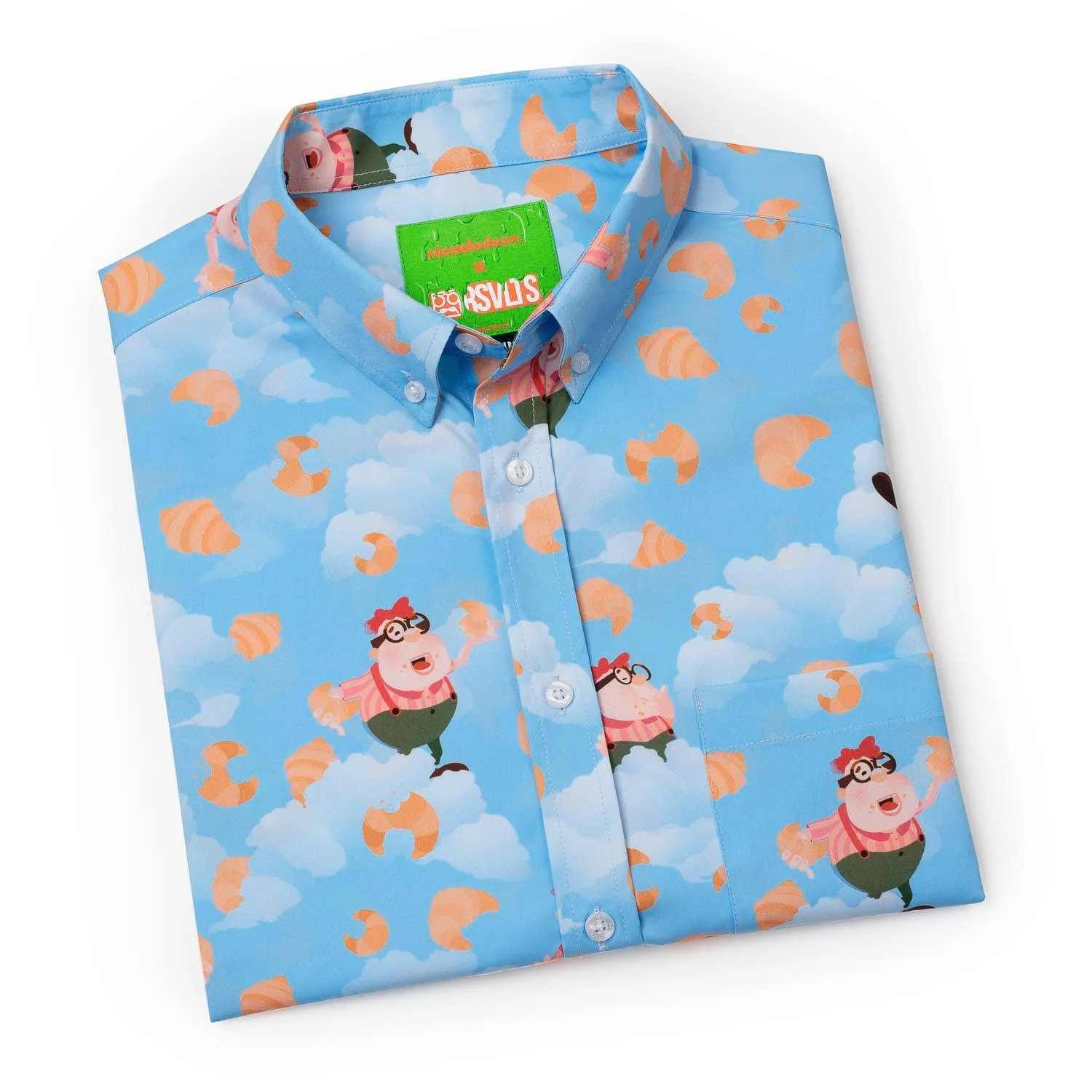 Jimmy Neutron "Carl's Croissants" – KUNUFLEX Short Sleeve Shirt - Image 8