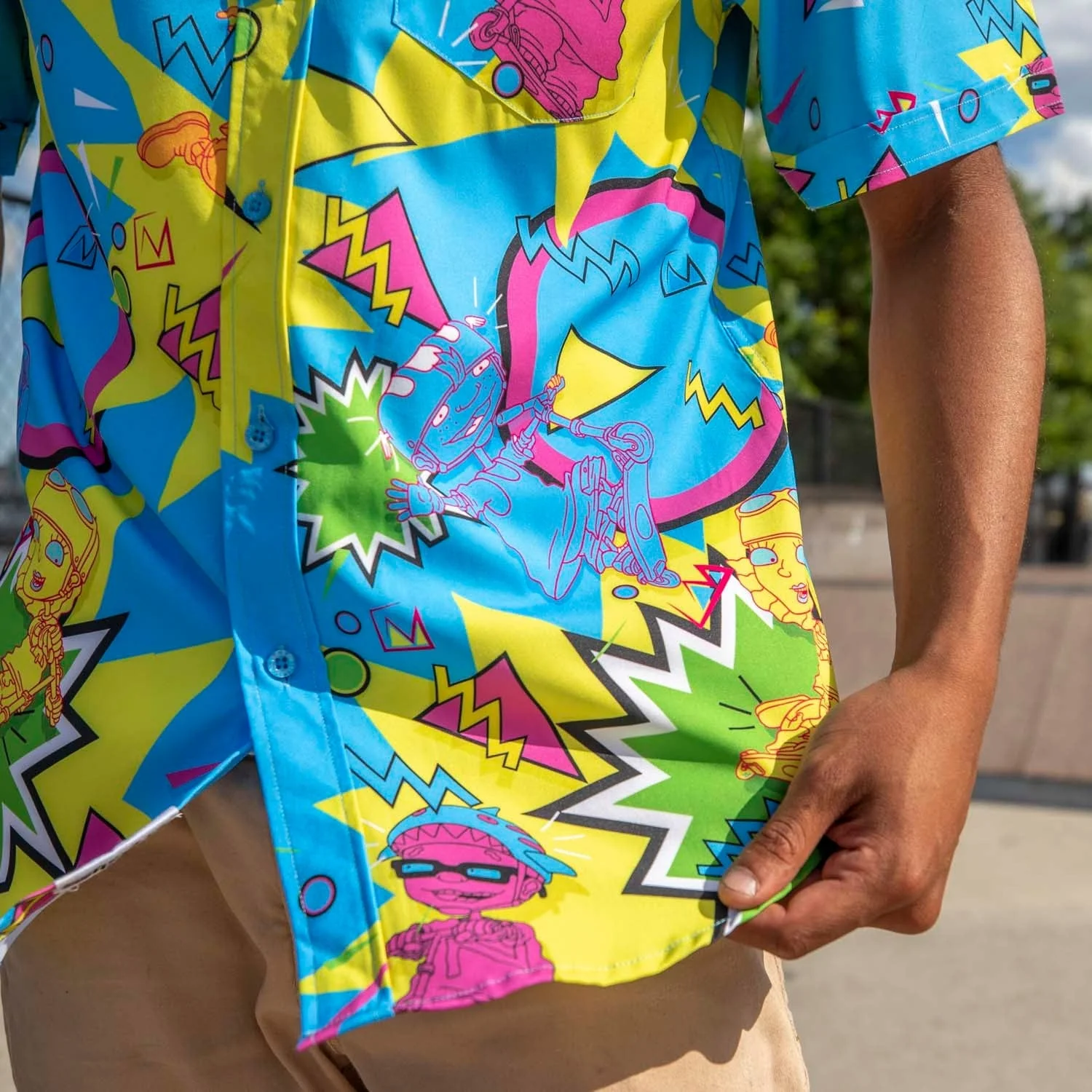 Rocket Power "Woggity Woogity" – KUNUFLEX Short Sleeve Shirt - Image 6