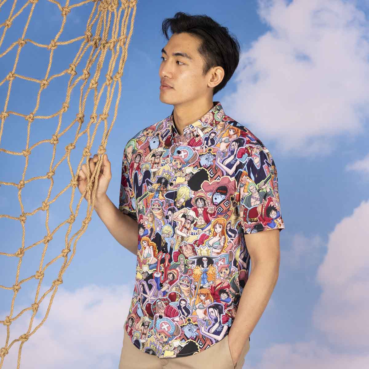 One Piece "2 Years Later" – KUNUFLEX Short Sleeve Shirt - Image 3