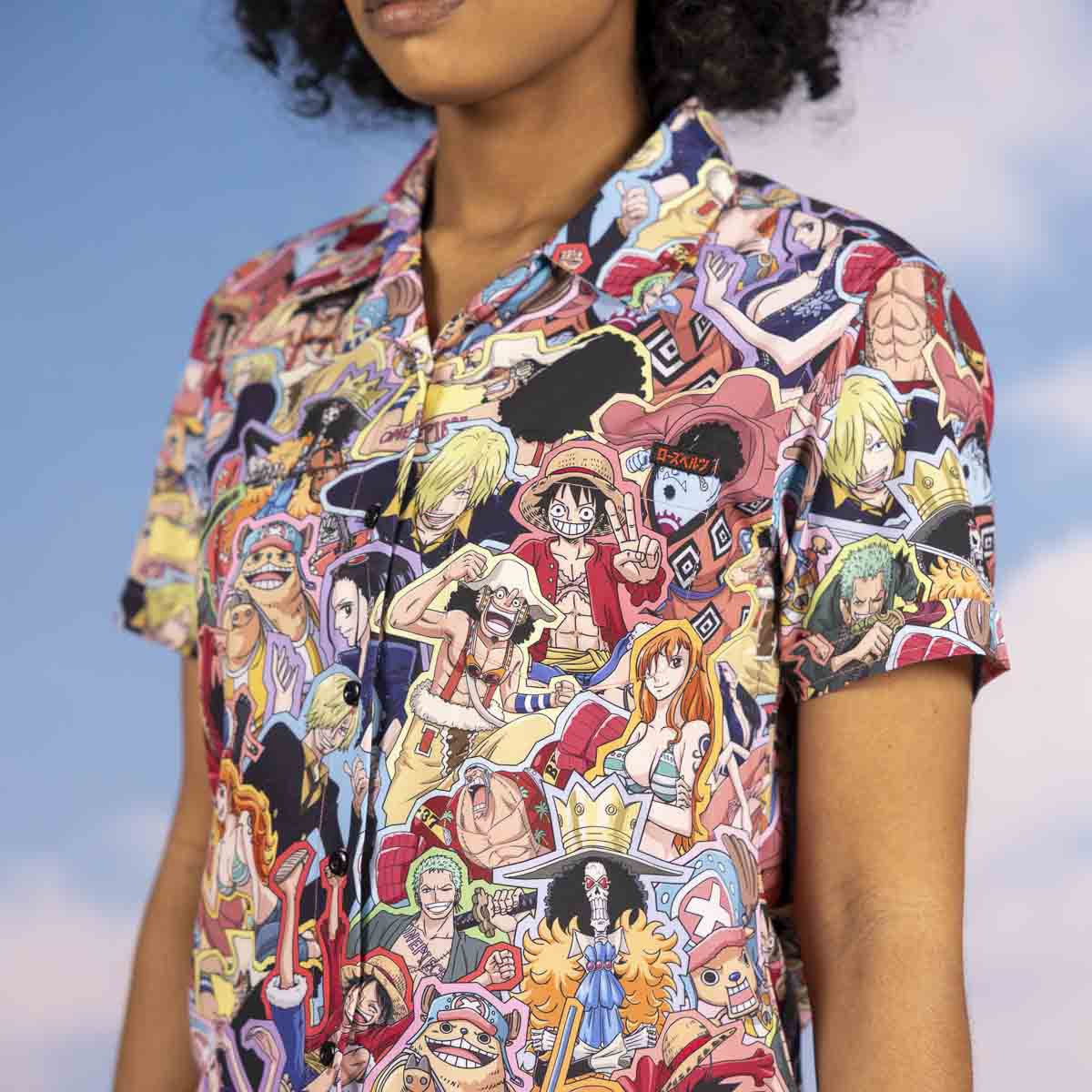 One Piece "2 Years Later" – Women's KUNUFLEX Short Sleeve Shirt - Image 3