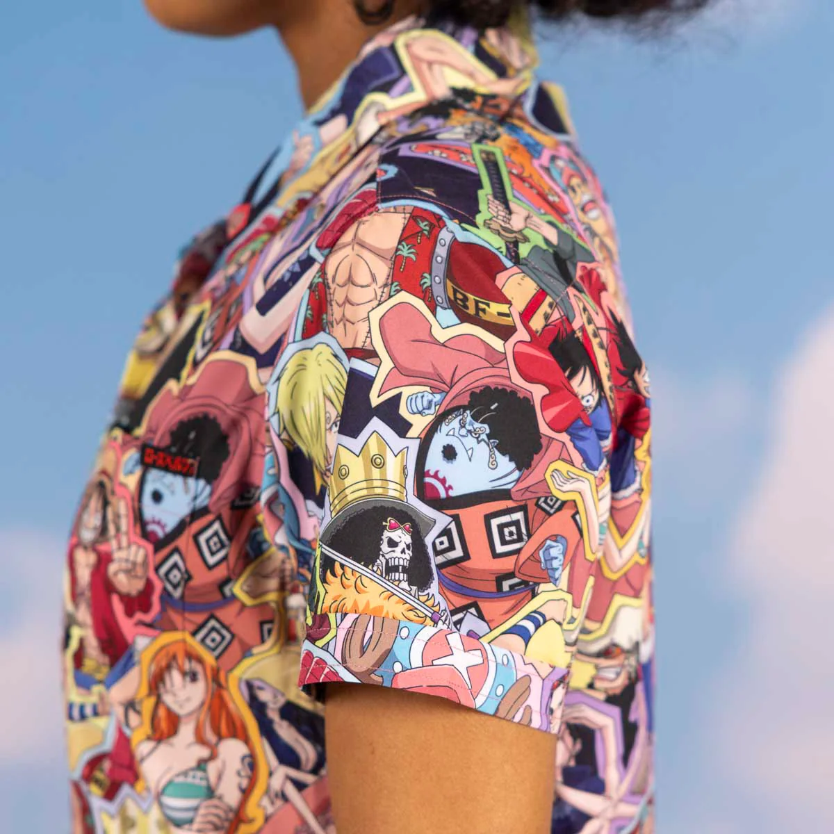 One Piece "2 Years Later" – Women's KUNUFLEX Short Sleeve Shirt - Image 5