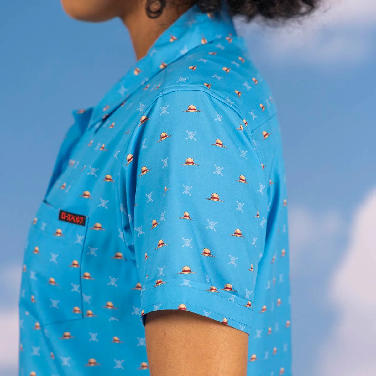 One Piece "Lil Straw Hats" – Women's KUNUFLEX Short Sleeve Shirt - Image 5