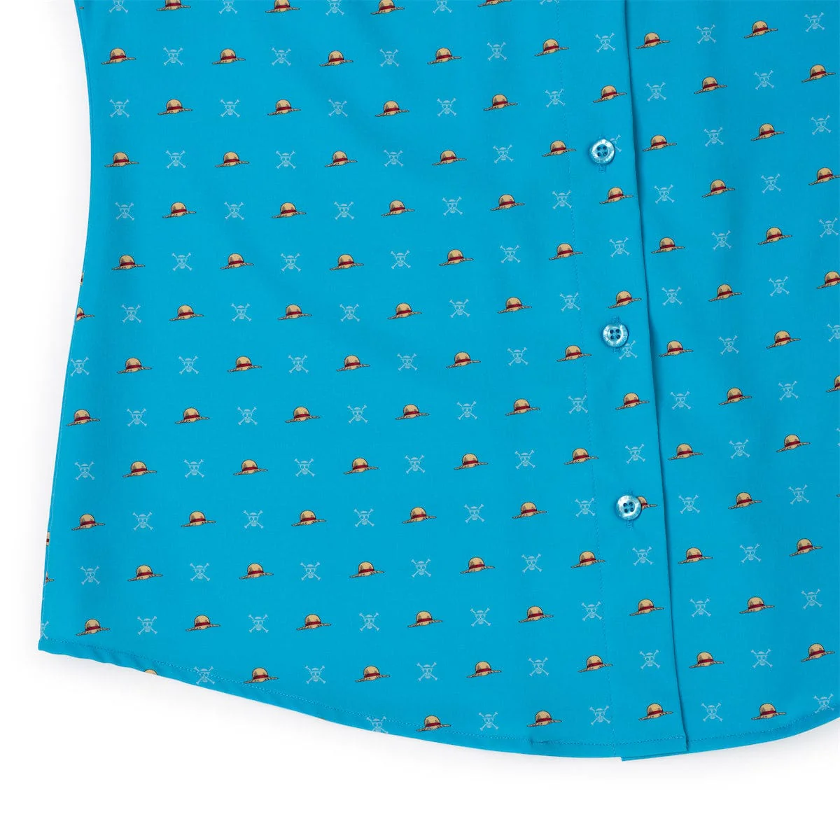 One Piece "Lil Straw Hats" – Women's KUNUFLEX Short Sleeve Shirt - Image 7