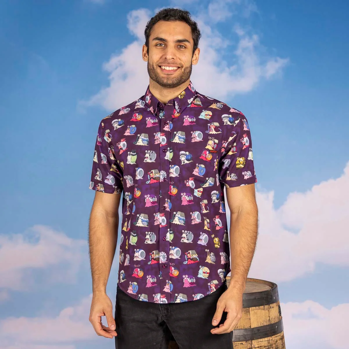 One Piece "Puru-Puru-Puru" – KUNUFLEX Short Sleeve Shirt - Image 3