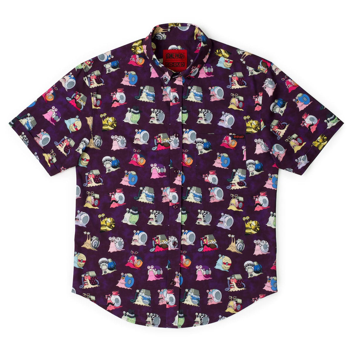 One Piece "Puru-Puru-Puru" – KUNUFLEX Short Sleeve Shirt - Image 4