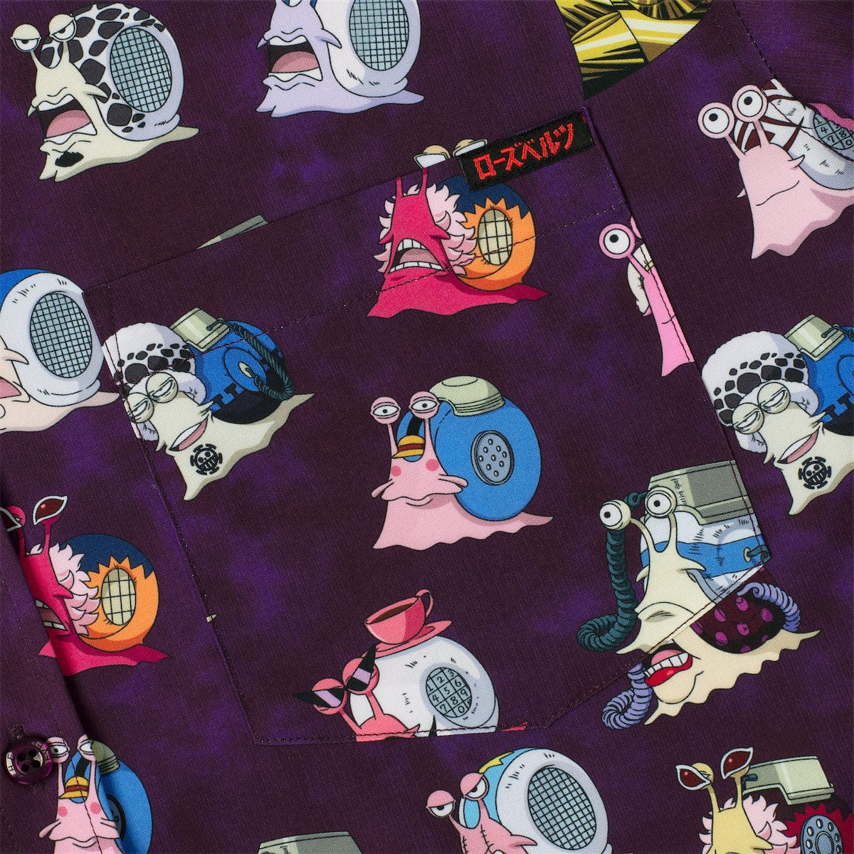 One Piece "Puru-Puru-Puru" – KUNUFLEX Short Sleeve Shirt - Image 5