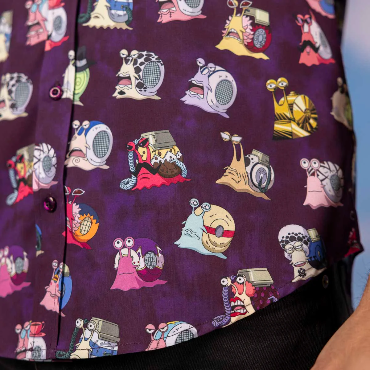 One Piece "Puru-Puru-Puru" – KUNUFLEX Short Sleeve Shirt - Image 6