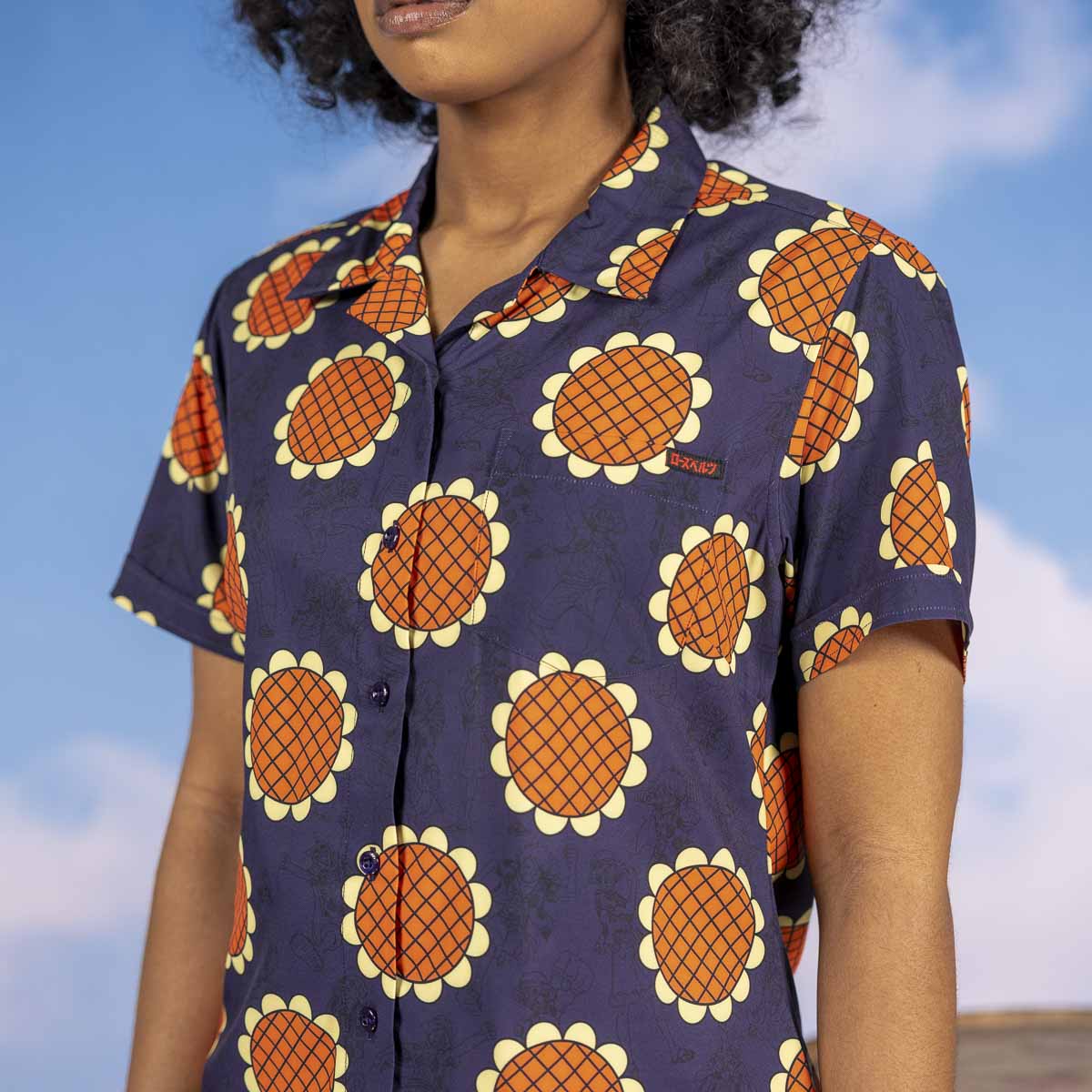 One Piece "Shh! I Am Lucy!" – Women's KUNUFLEX Short Sleeve Shirt - Image 3