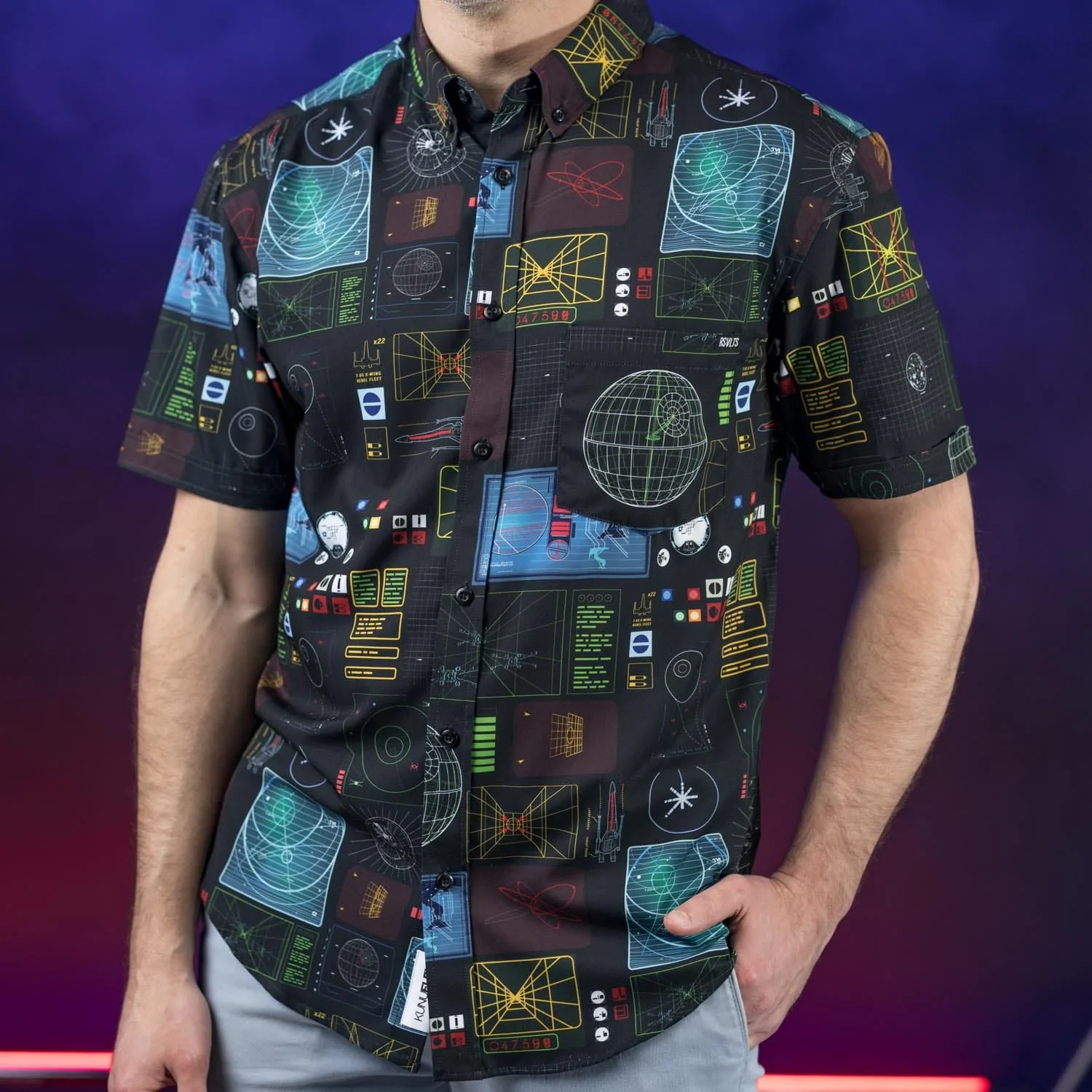 Star Wars™ "Battle of Yavin™" – KUNUFLEX Short Sleeve Shirt - Image 3