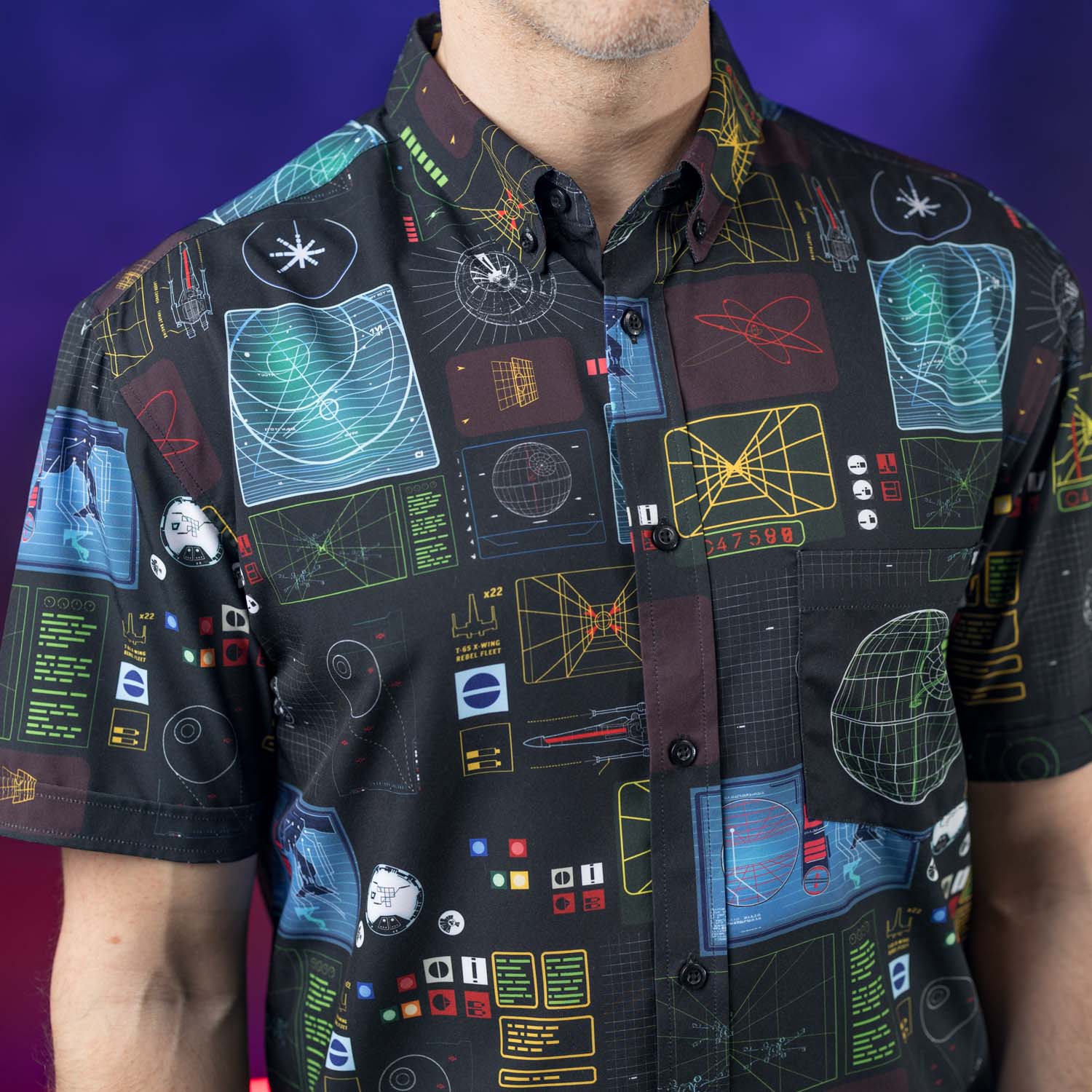 Star Wars™ "Battle of Yavin™" – KUNUFLEX Short Sleeve Shirt - Image 6