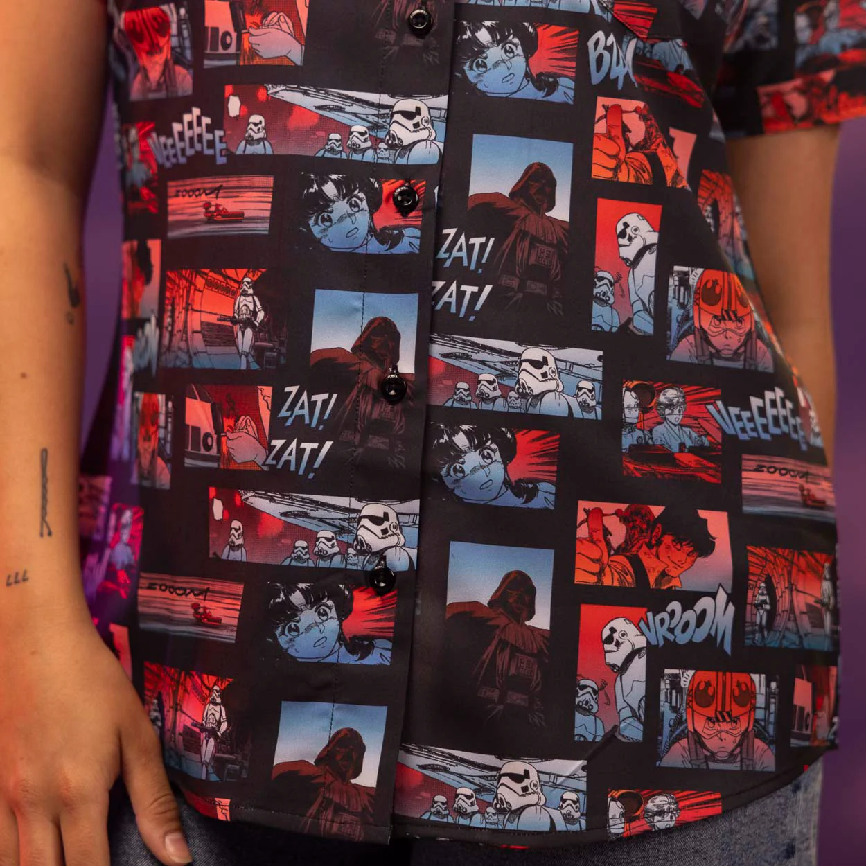 Star Wars™ "From a Certain Point of View" – Women's KUNUFLEX Short Sleeve Shirt - Image 6