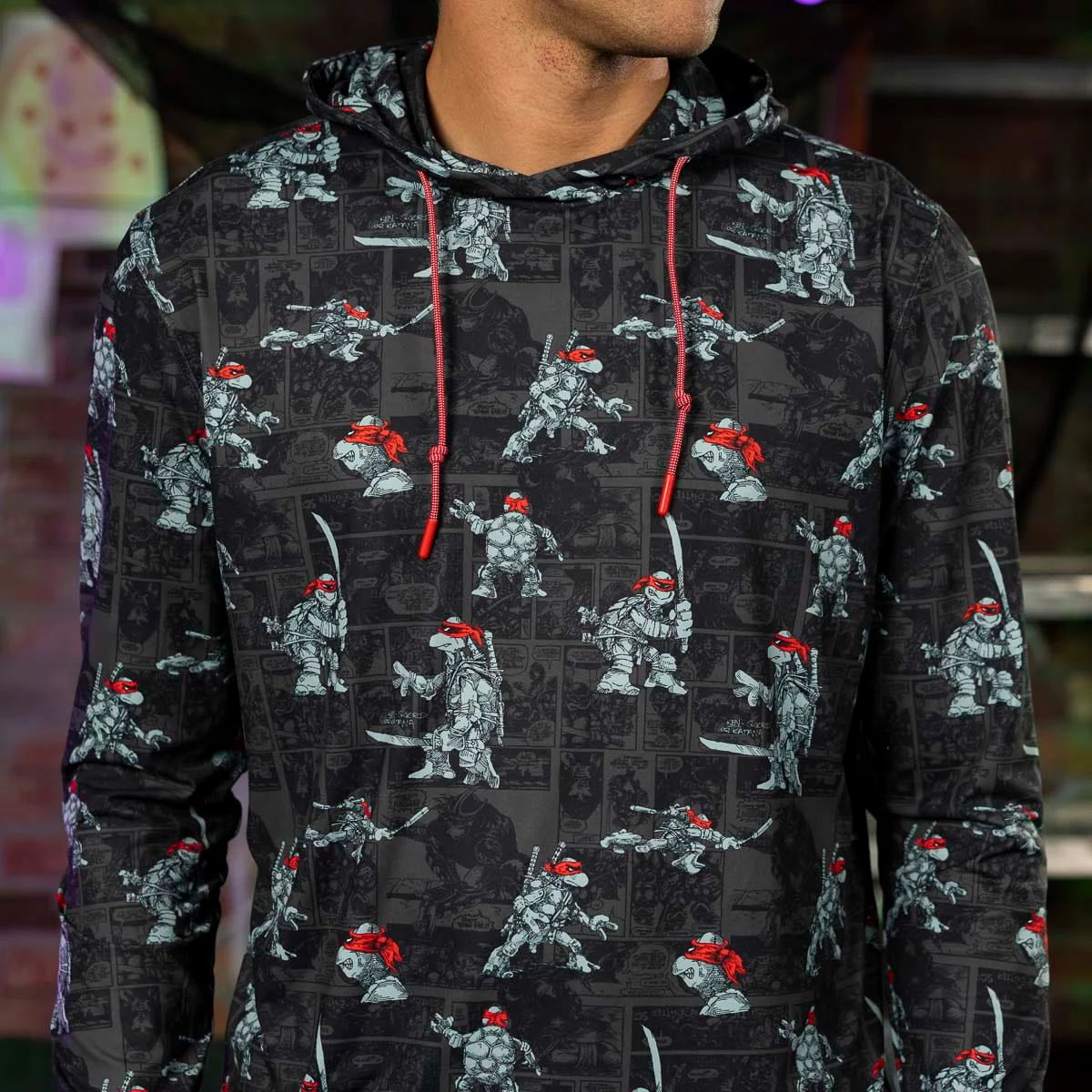 Teenage Mutant Ninja Turtles "Birth of the Turtles" – Performance Hoodie - Image 4